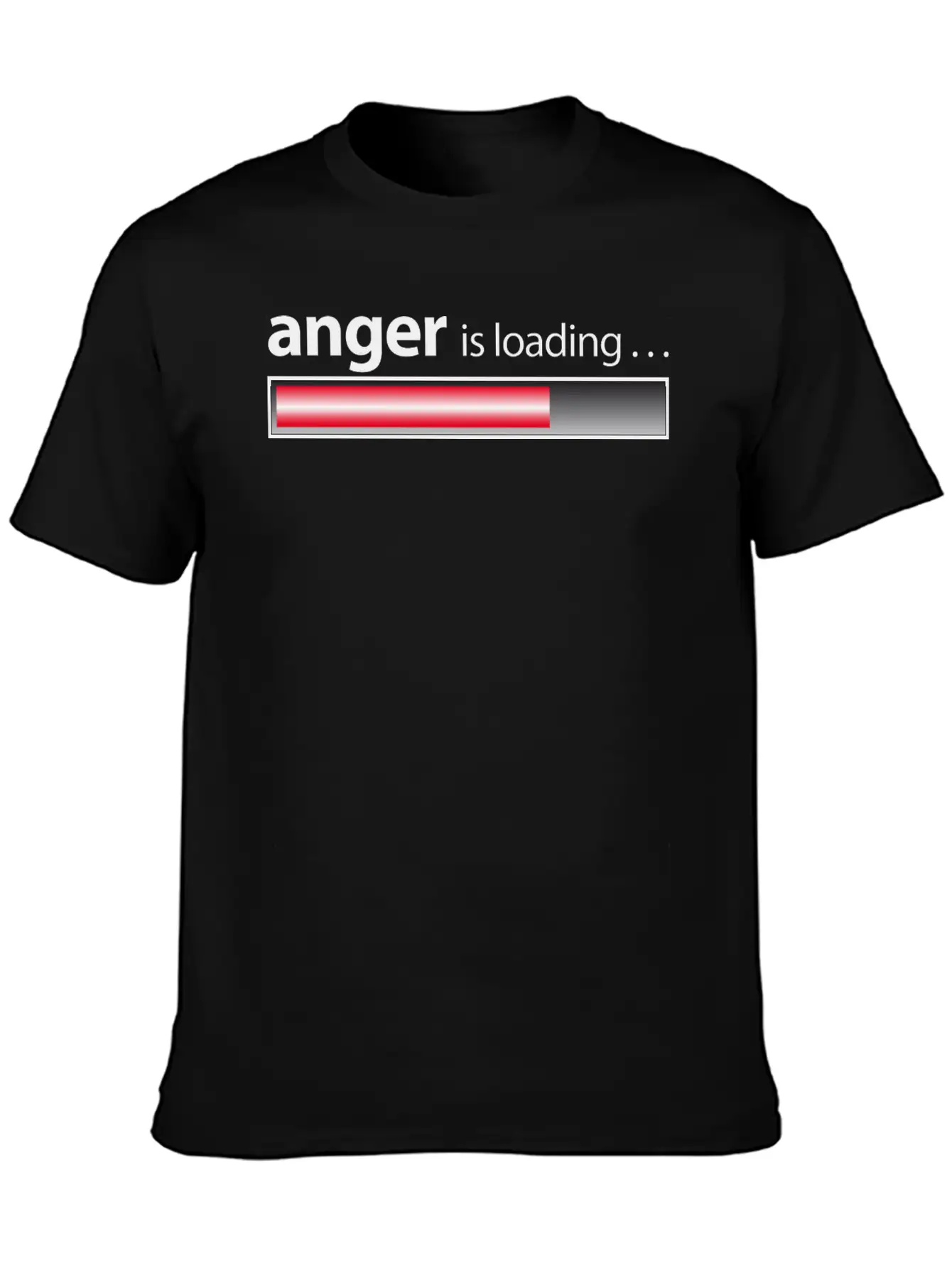 Anger Is Loading / Anger / Fury Lightweight Cotton T-Shirt – Daily Comfort Graphic Shirt