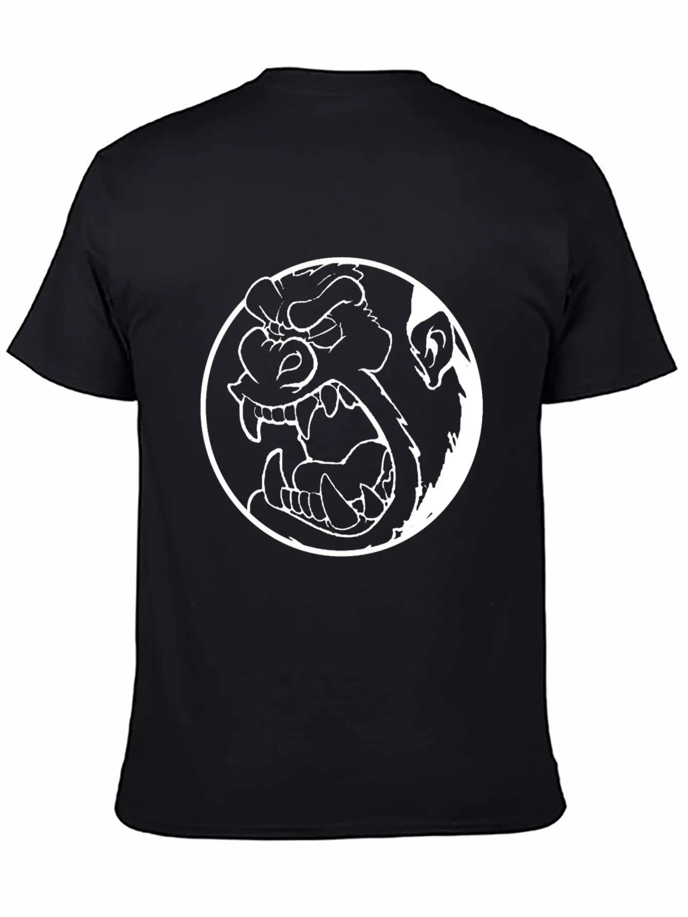 Angry Gorilla - Mad Monkey - Gorilla Lightweight Cotton T-Shirt – Daily Comfort Graphic Shirt