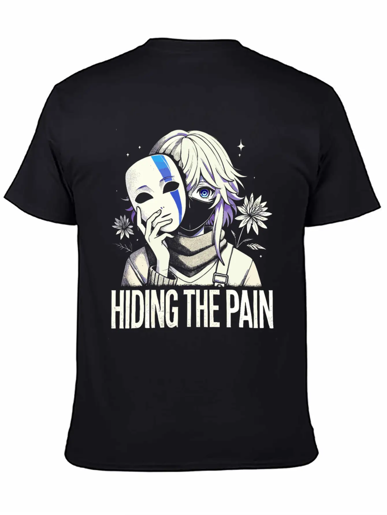 Anime Emo Goth Kawaii Otaku Manga Alternative Lightweight Cotton T-Shirt – Daily Comfort Graphic Shirt