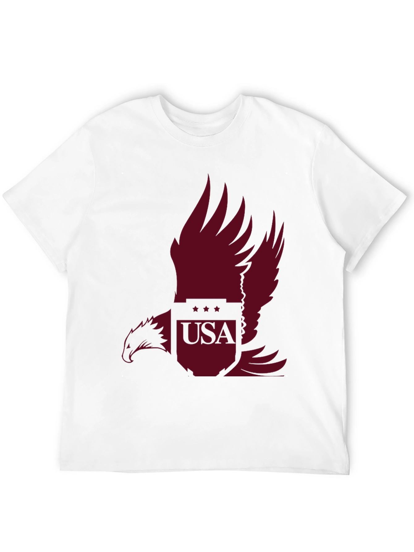 USA Eagle Graphic Tee - Patriotic Style