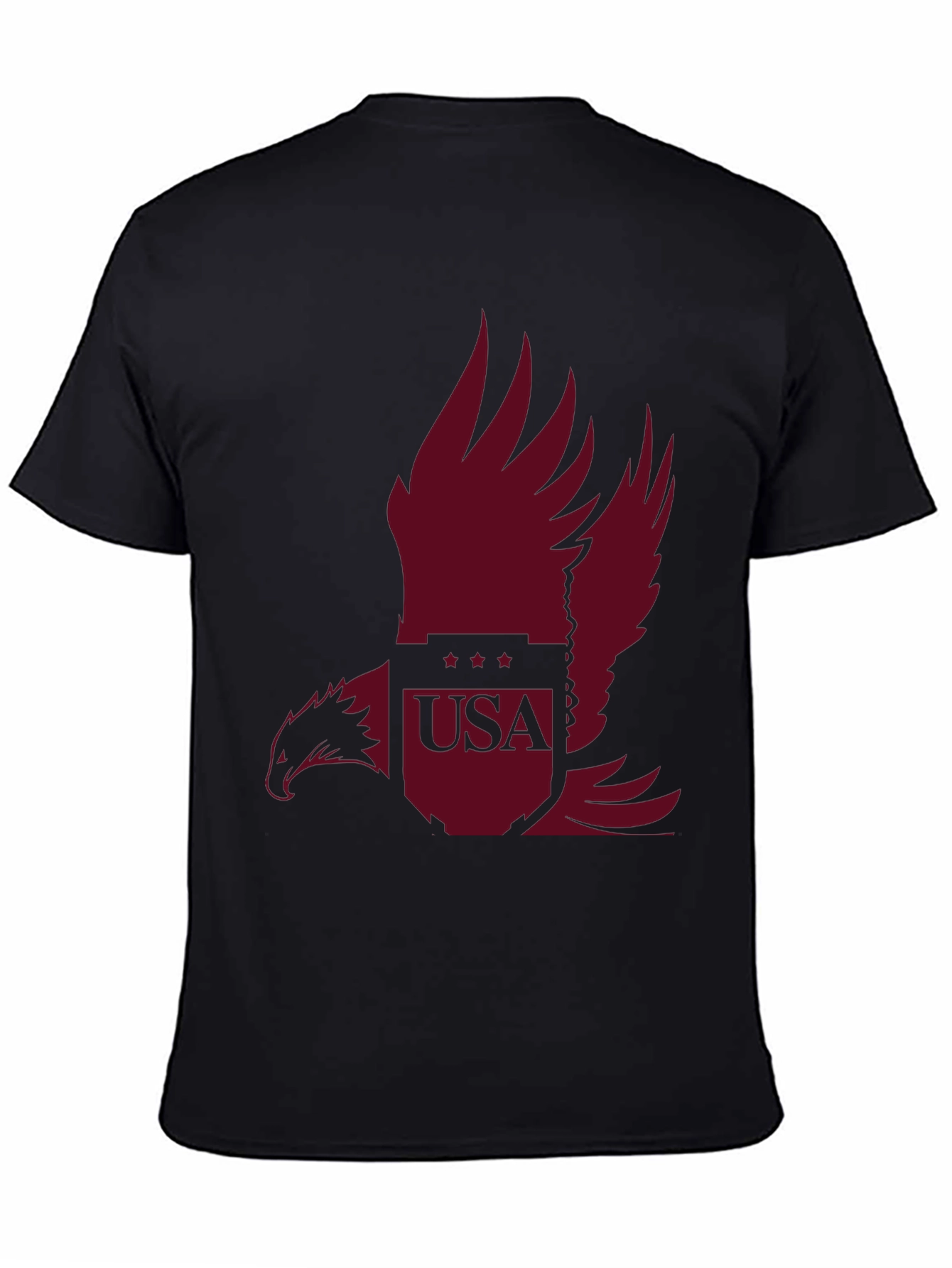 USA Eagle Graphic Tee - Patriotic Style