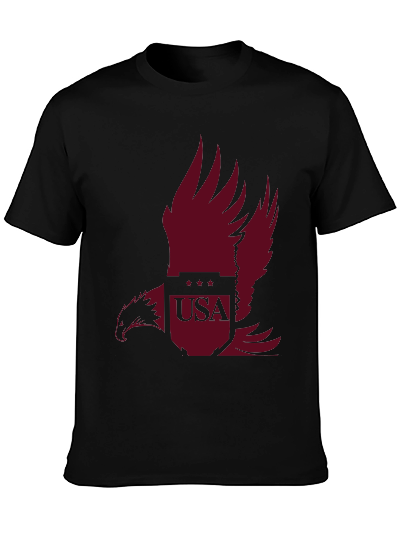 USA Eagle Graphic Tee - Patriotic Style