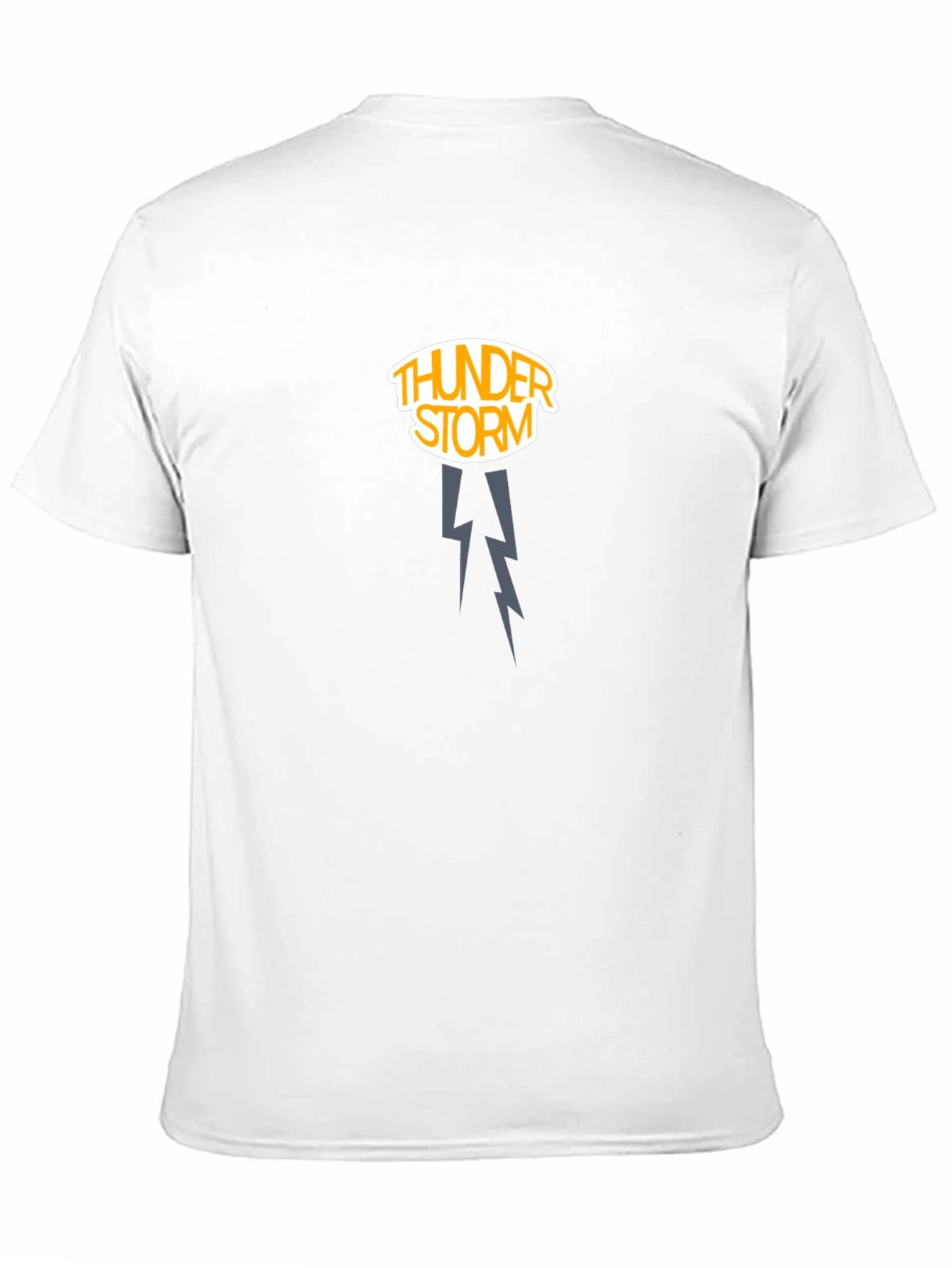 Thunderstorm Graphic Tee - Dark Cotton Shirt