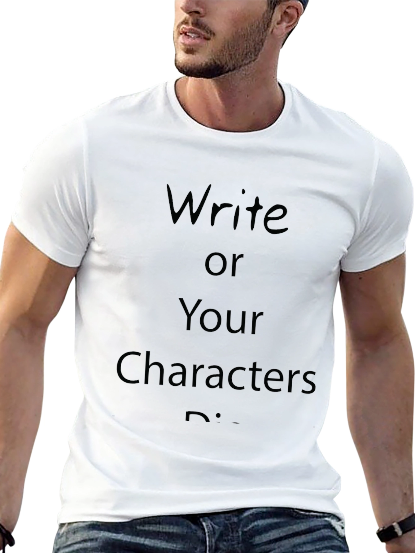 Write or Your Characters Die - Black T-Shirt