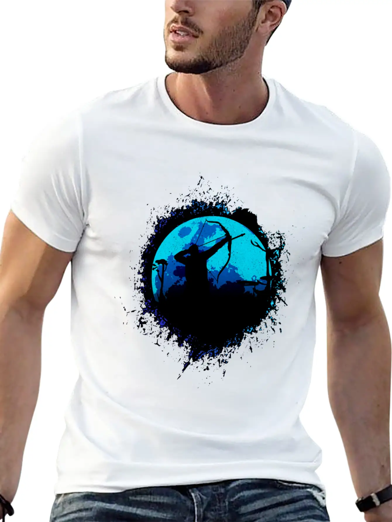 Archer Lightweight Cotton T-Shirt – Daily Comfort Graphic Shirt