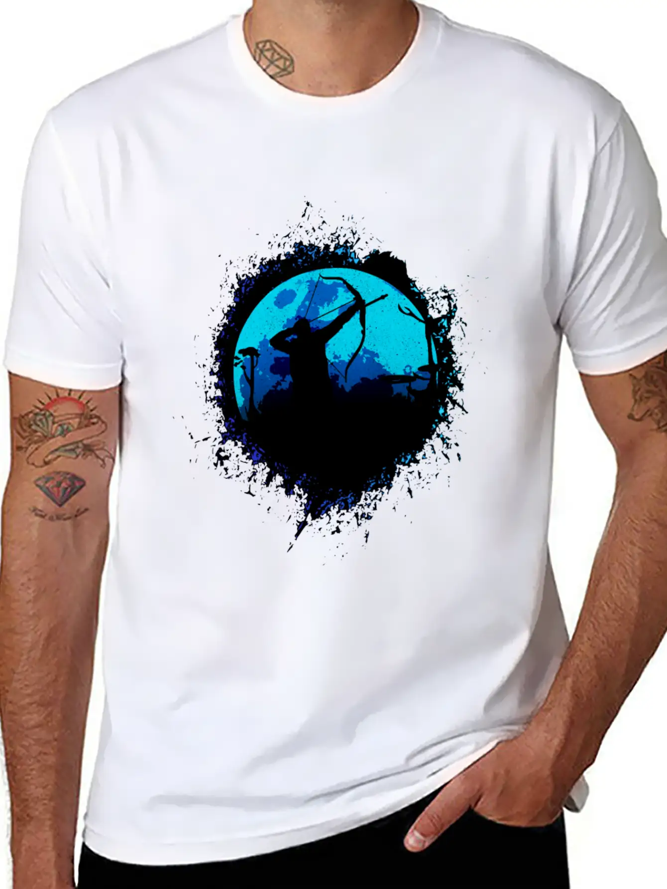 Archer Lightweight Cotton T-Shirt – Daily Comfort Graphic Shirt