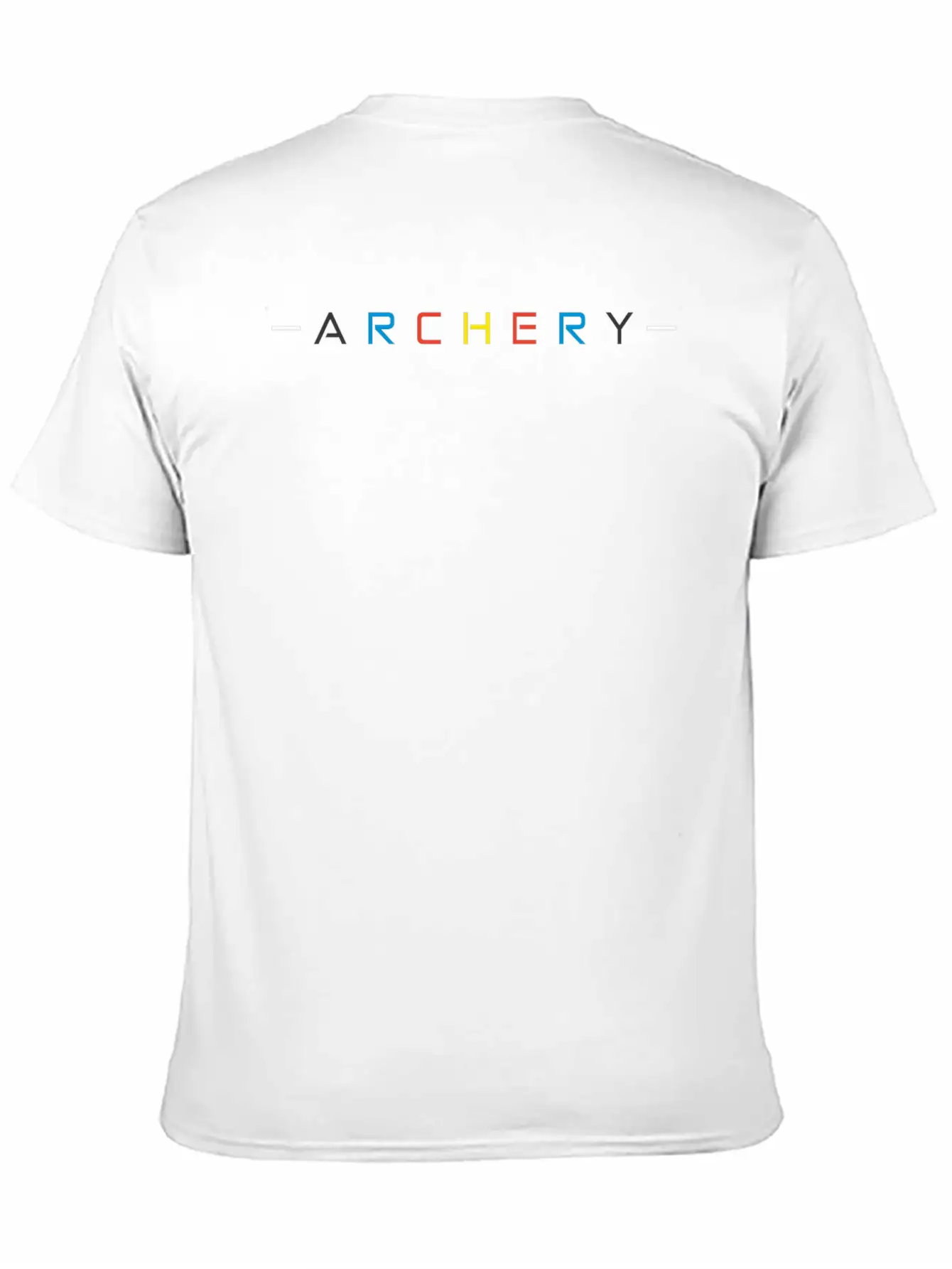 Archery Simply Plain Target Colors Lightweight Cotton T-Shirt – Daily Comfort Graphic Shirt