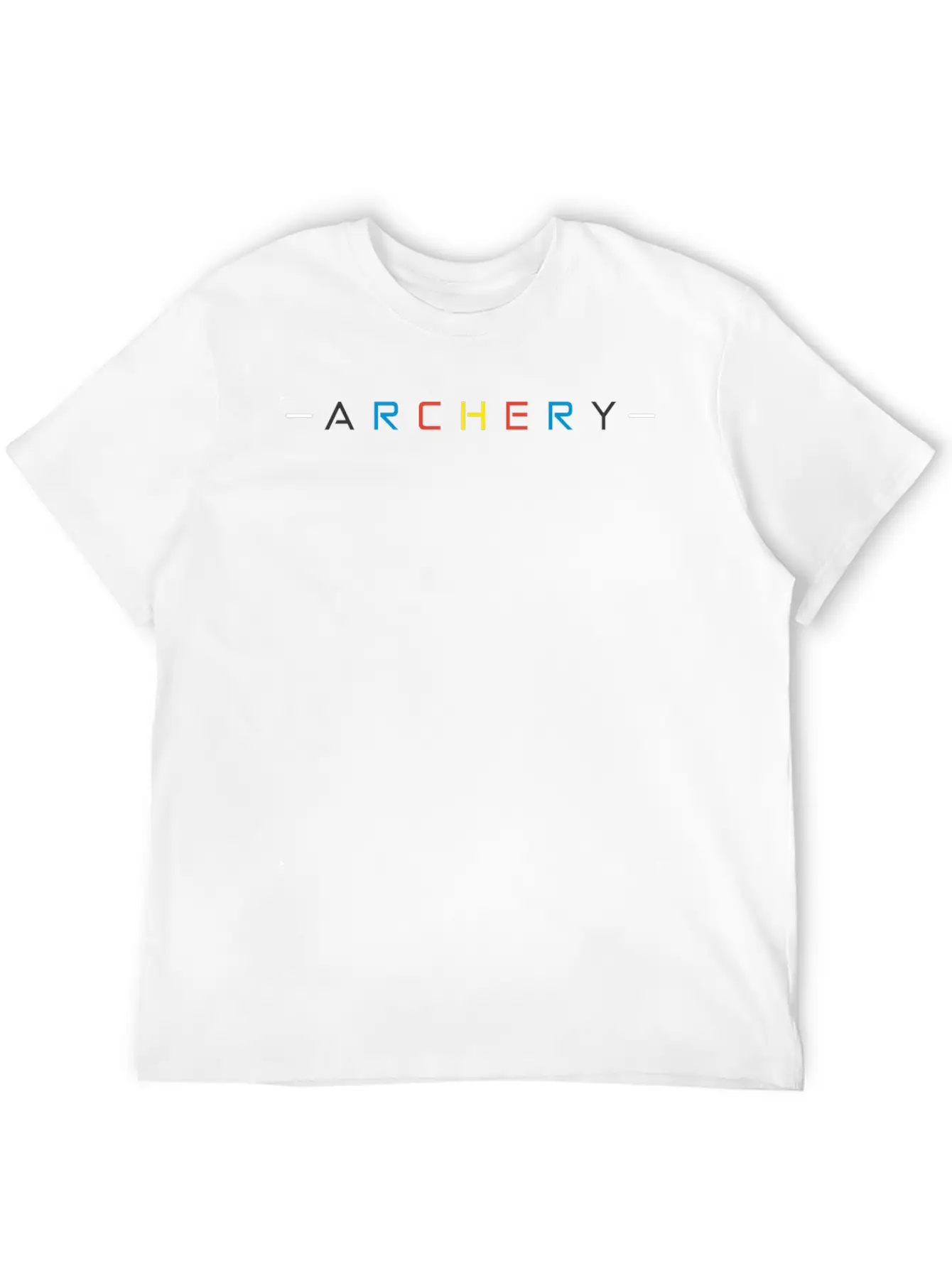Archery Simply Plain Target Colors Lightweight Cotton T-Shirt – Daily Comfort Graphic Shirt
