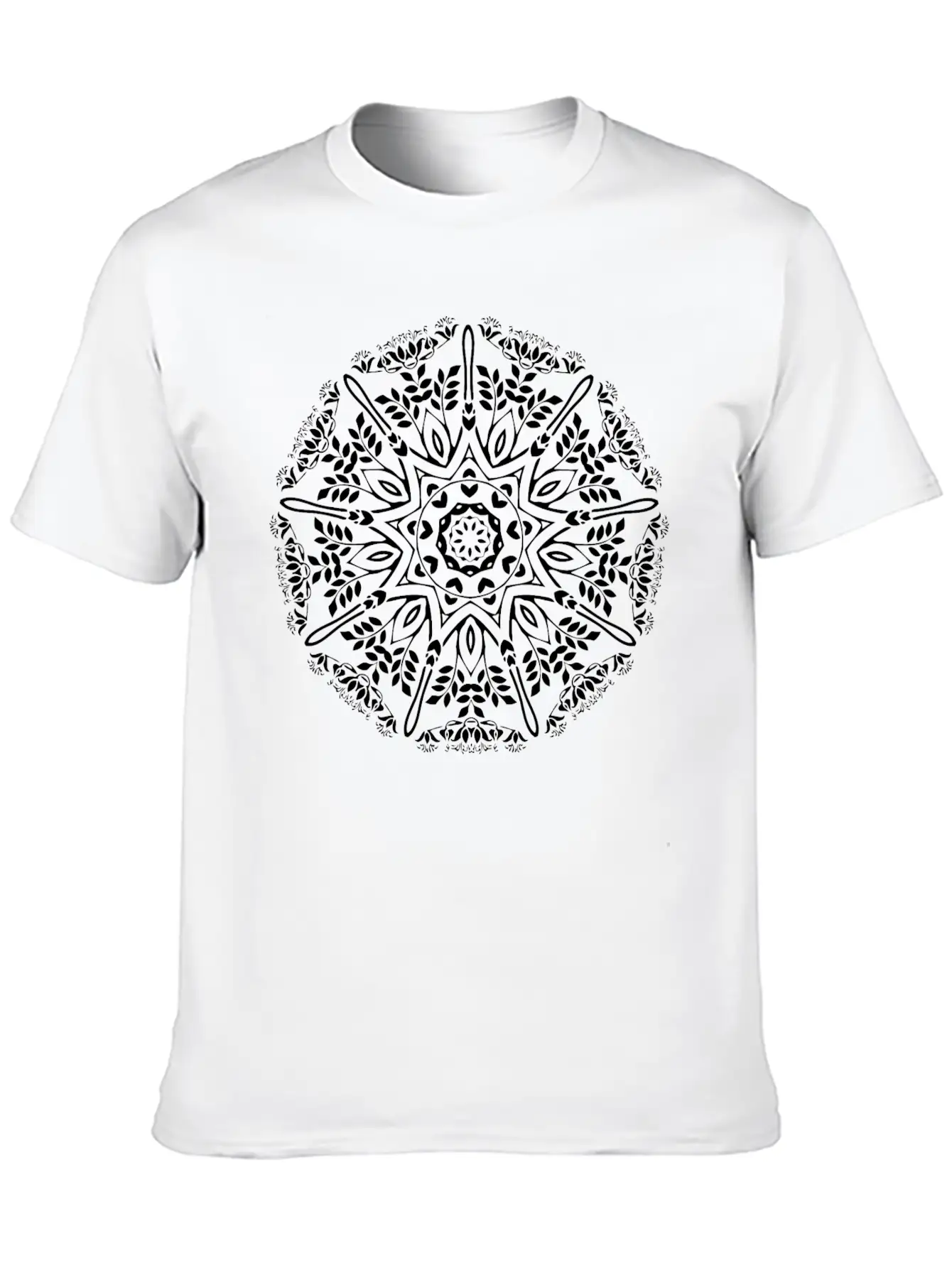 Art Nouveau Design 11 Lightweight Cotton T-Shirt – Daily Comfort Graphic Shirt