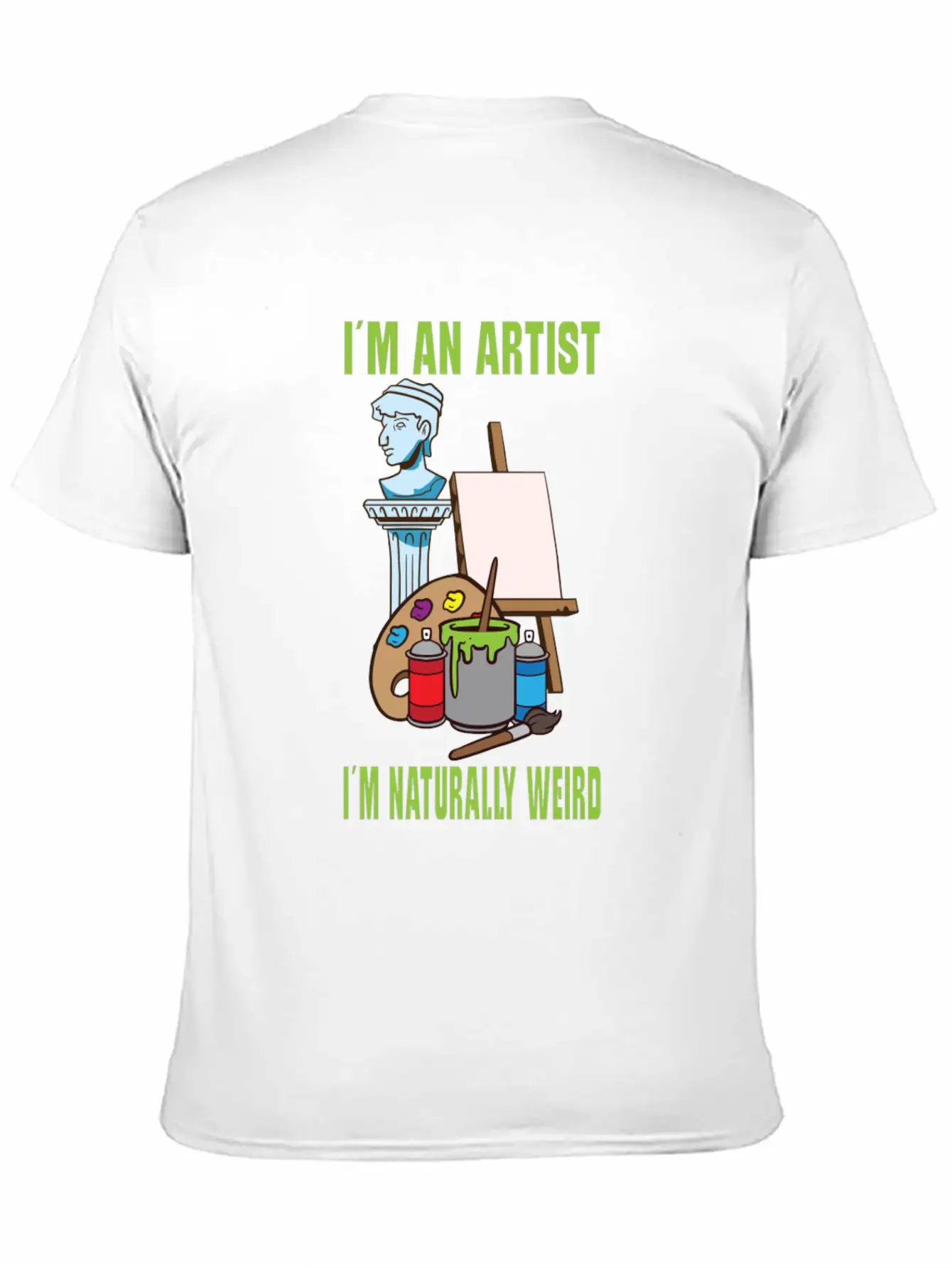 Artist Painting Painter Art Paint Art Teacher Lightweight Cotton T-Shirt – Daily Comfort Graphic Shirt