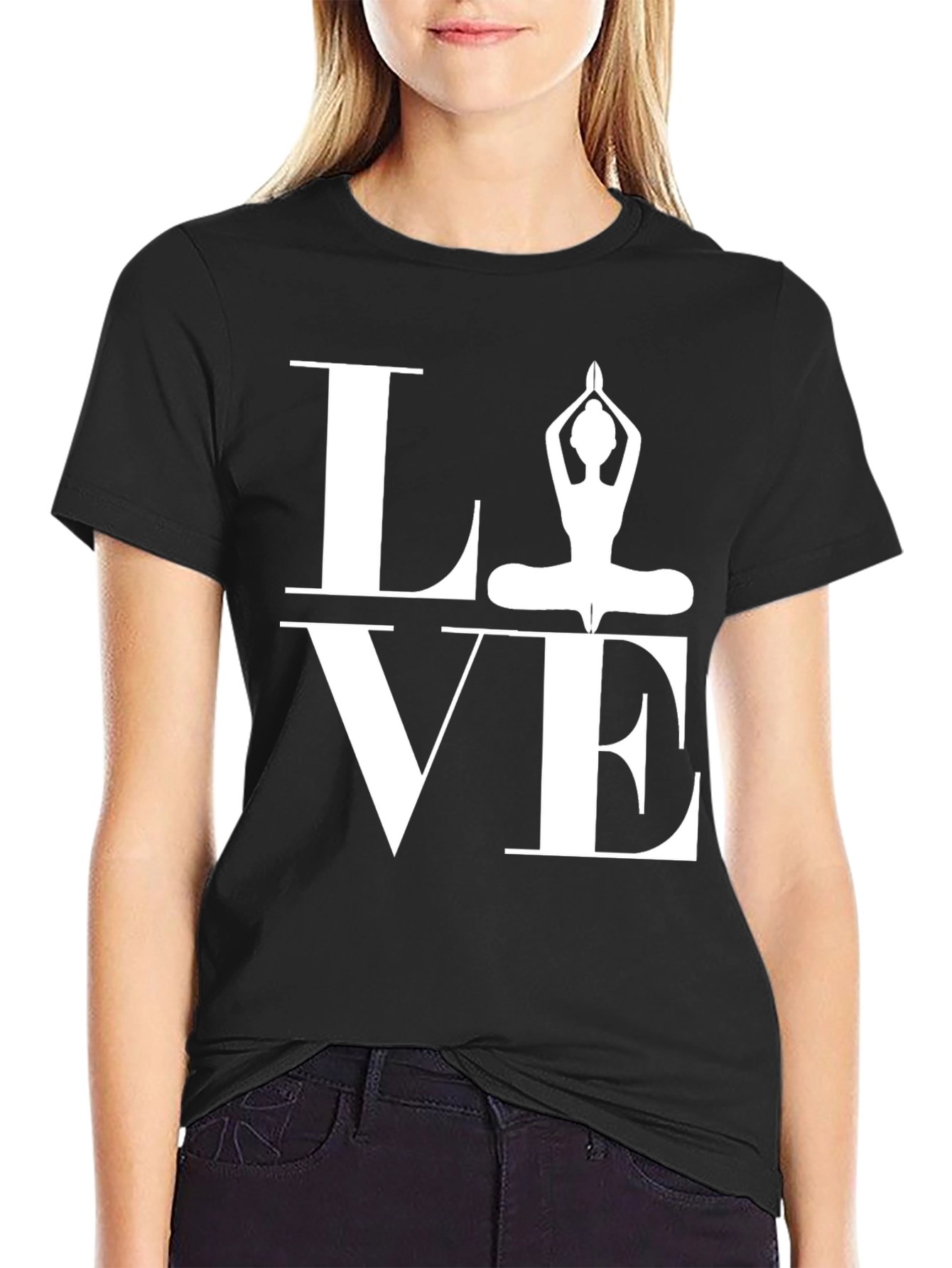 Yoga Love T-Shirt - Meditate in Style