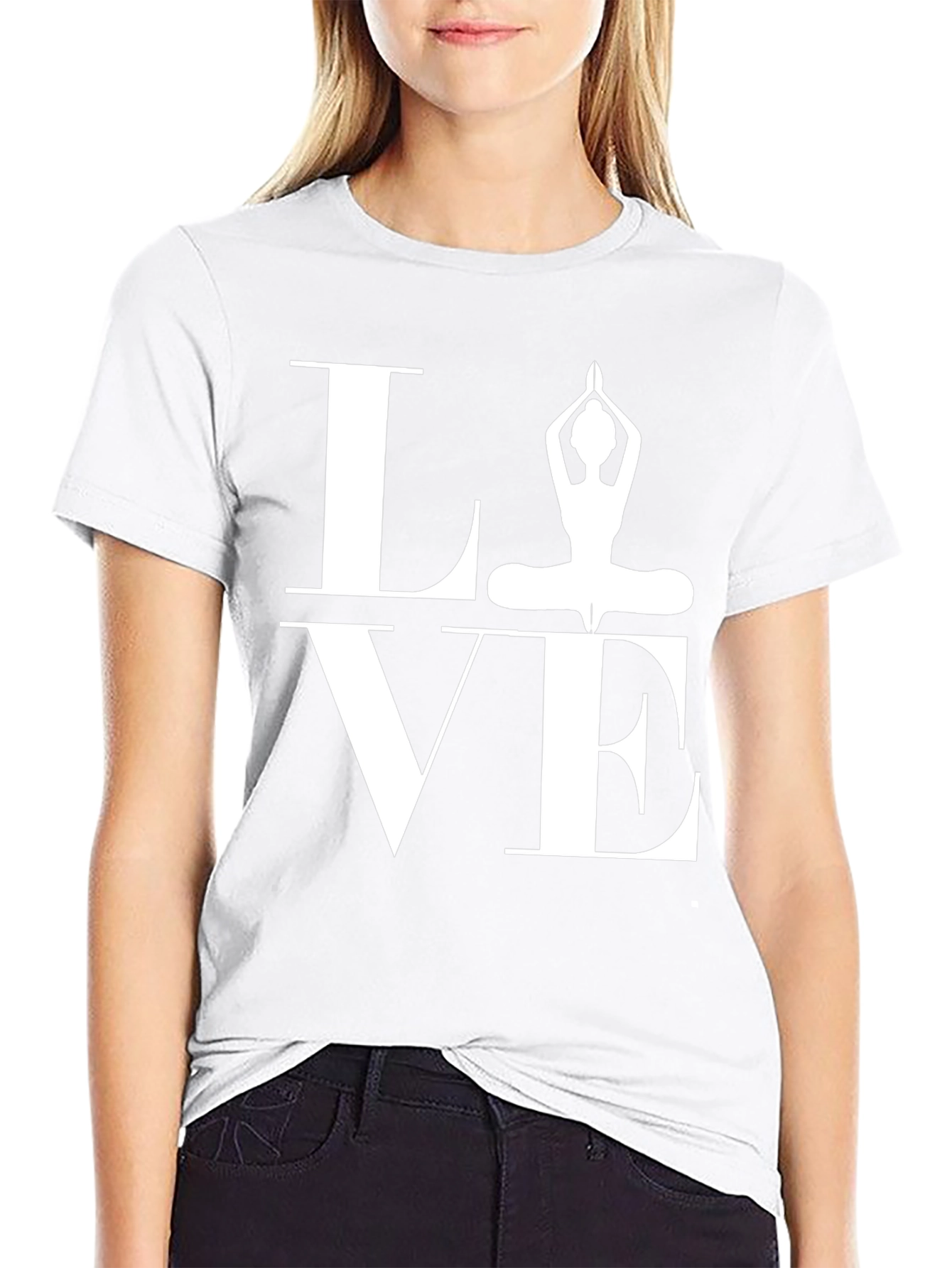 Yoga Love T-Shirt - Meditate in Style