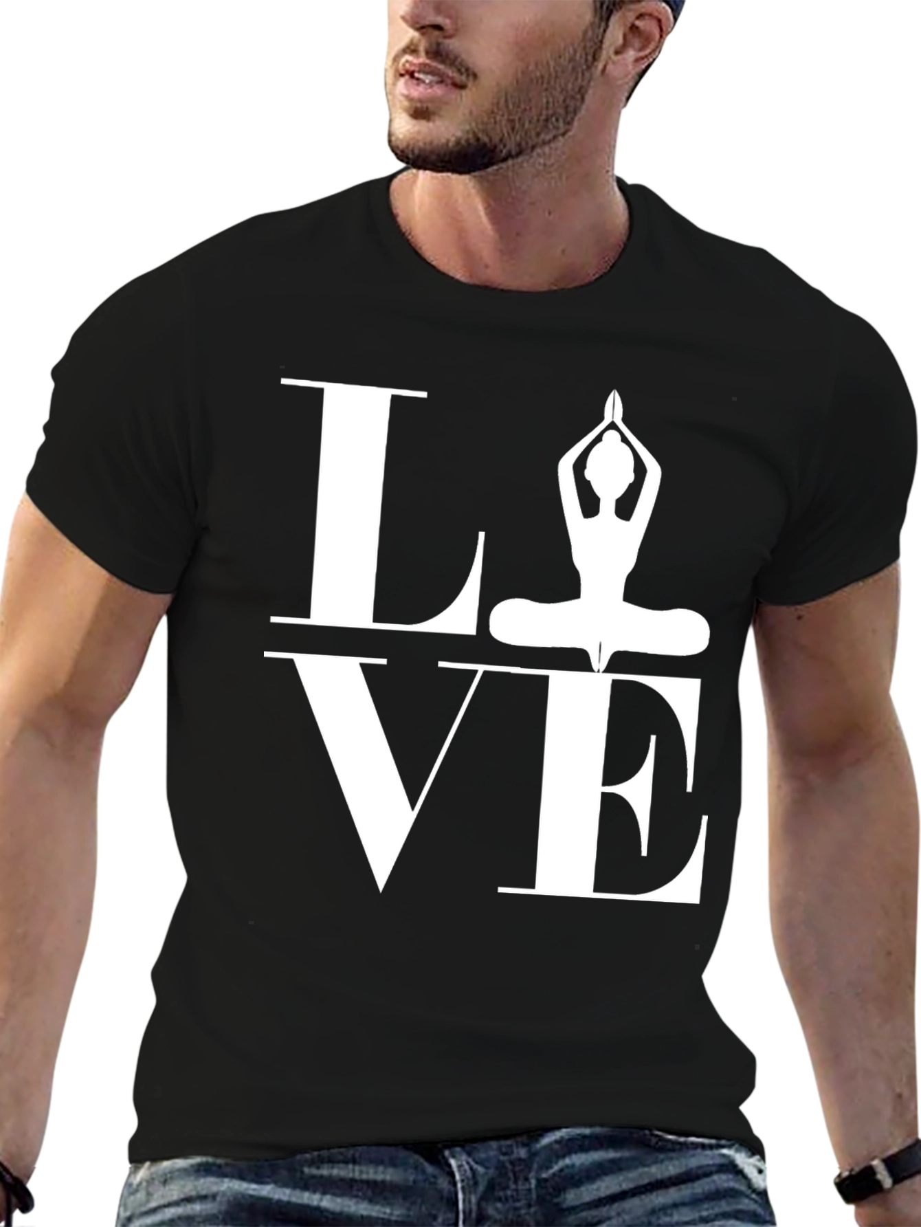 Yoga Love T-Shirt - Meditate in Style