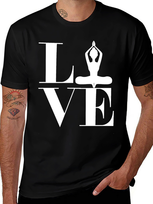 Yoga Love T-Shirt - Meditate in Style