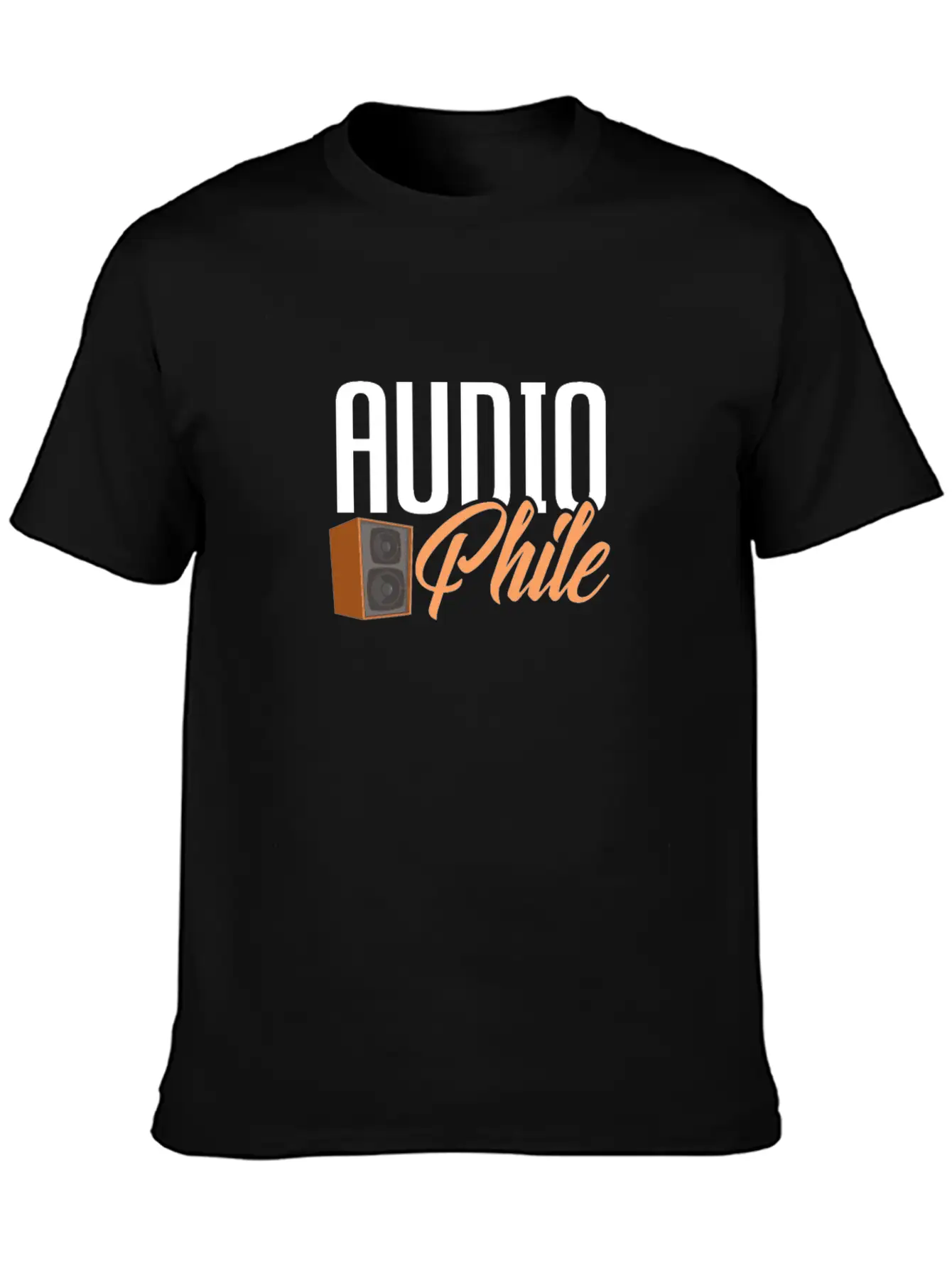 Audiophile Lightweight Cotton T-Shirt – Daily Comfort Graphic Shirt