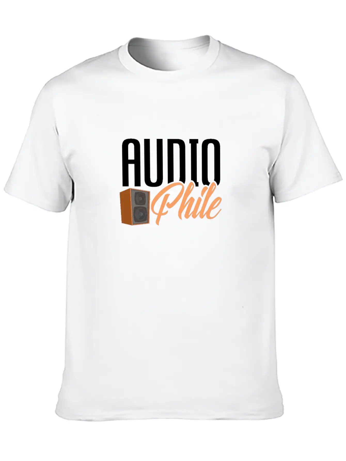 Audiophile Lightweight Cotton T-Shirt – Daily Comfort Graphic Shirt