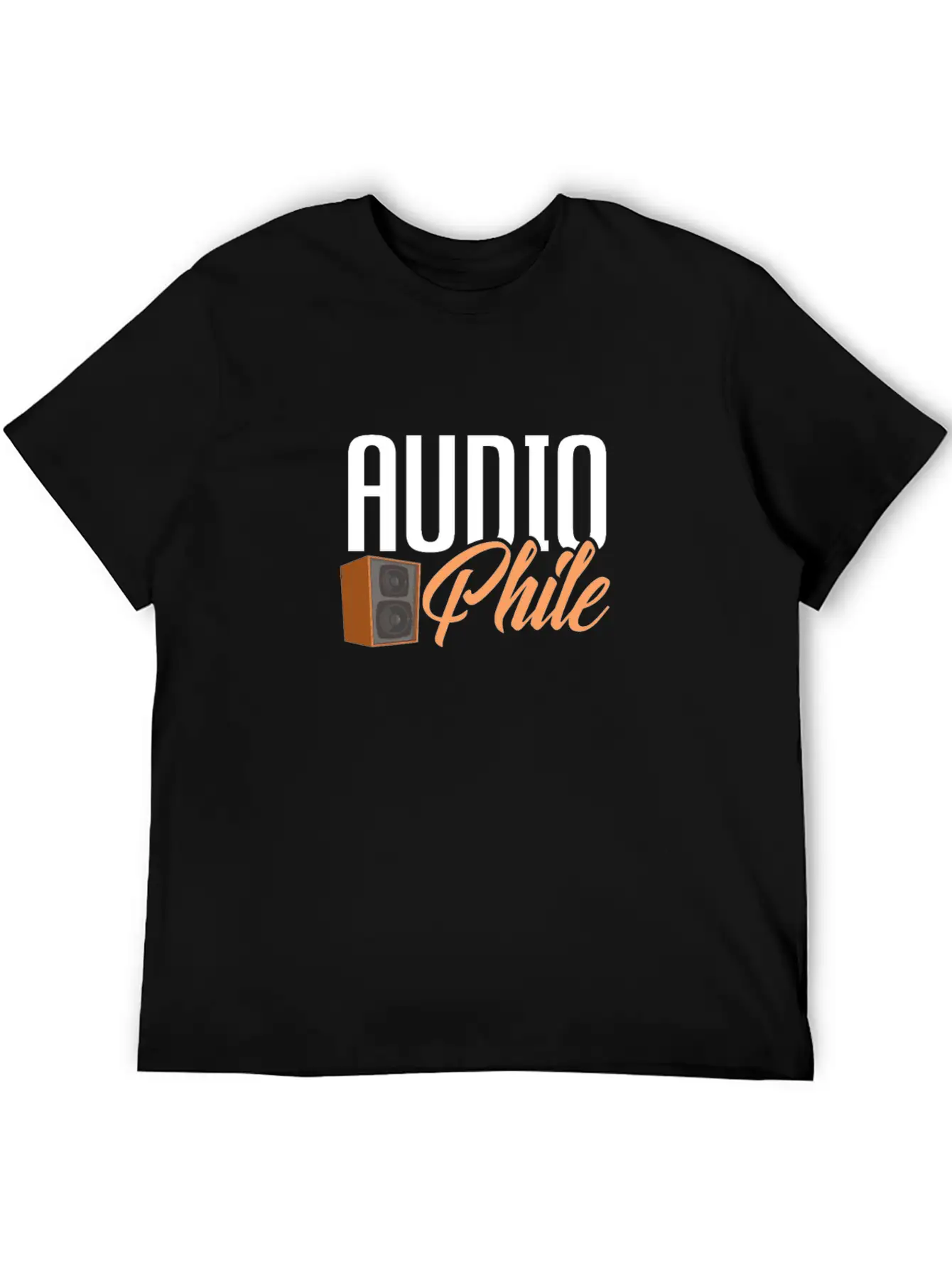 Audiophile Lightweight Cotton T-Shirt – Daily Comfort Graphic Shirt