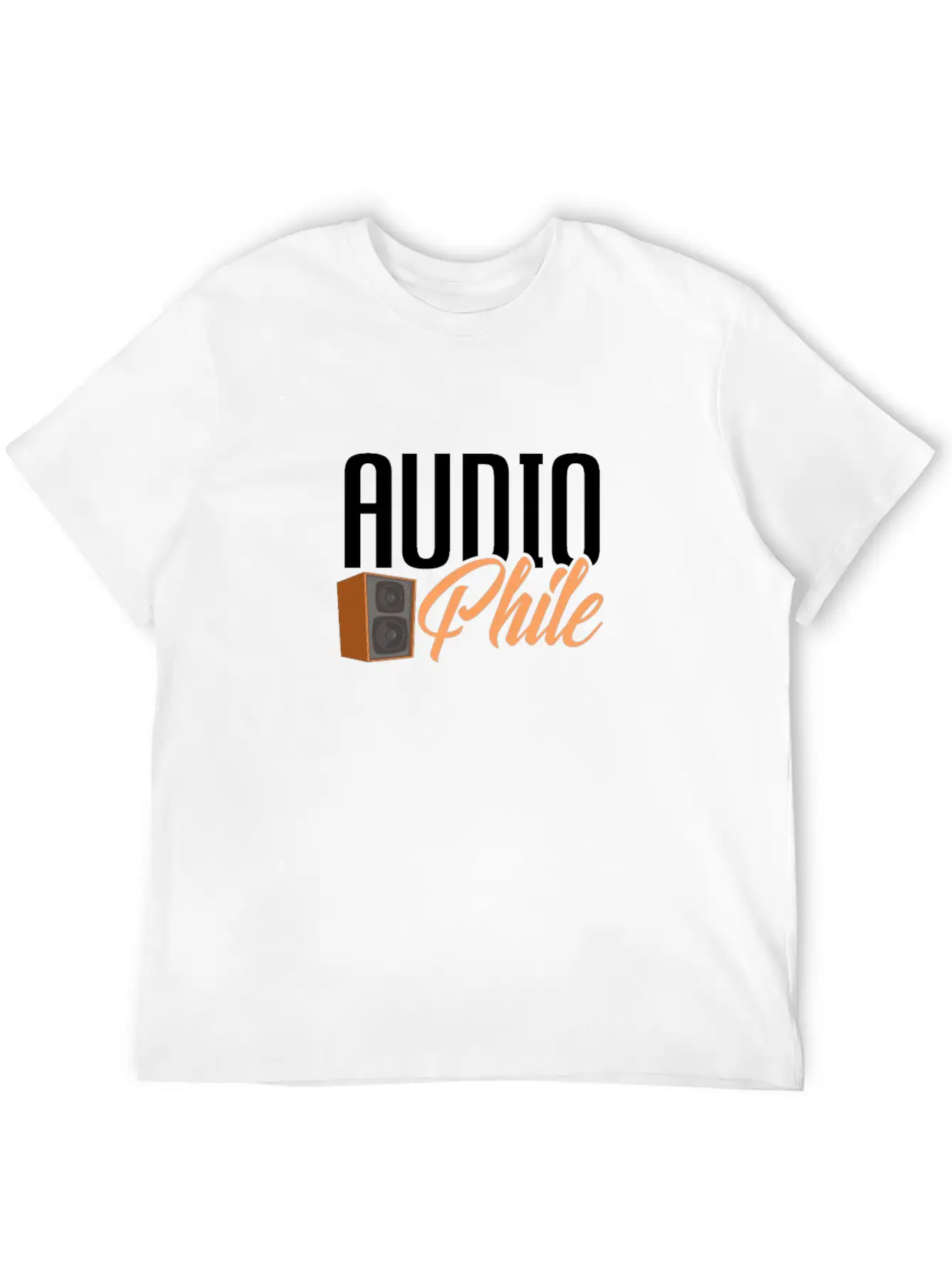 Audiophile Lightweight Cotton T-Shirt – Daily Comfort Graphic Shirt