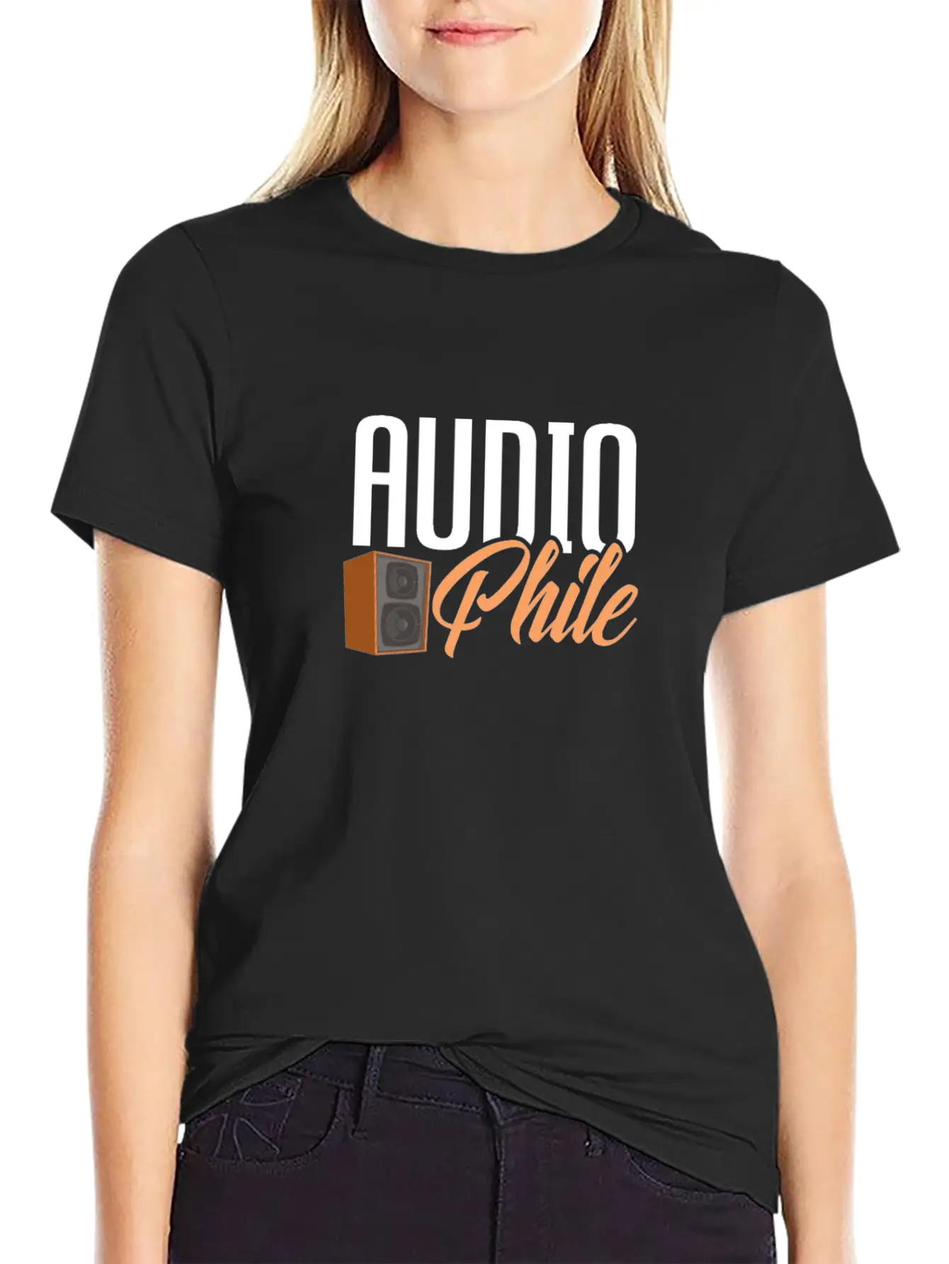 Audiophile Lightweight Cotton T-Shirt – Daily Comfort Graphic Shirt