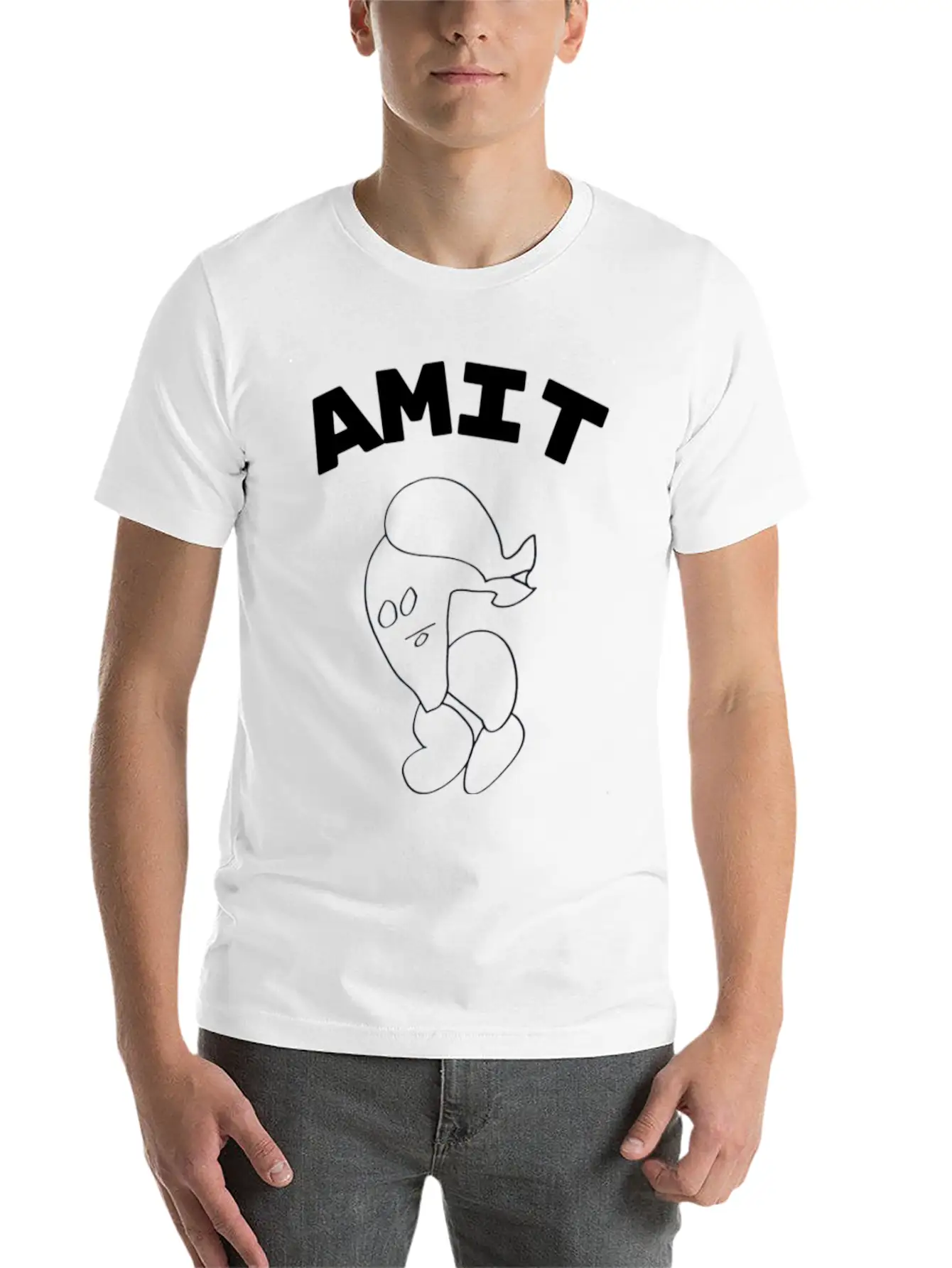 Autistic Art | Hand Made Drawings Lightweight Cotton T-Shirt – Daily Comfort Graphic Shirt