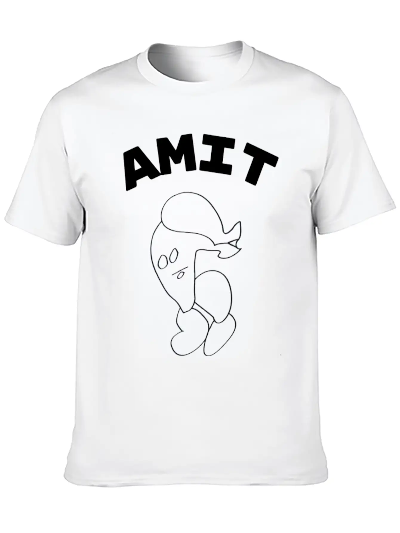 Autistic Art | Hand Made Drawings Lightweight Cotton T-Shirt – Daily Comfort Graphic Shirt