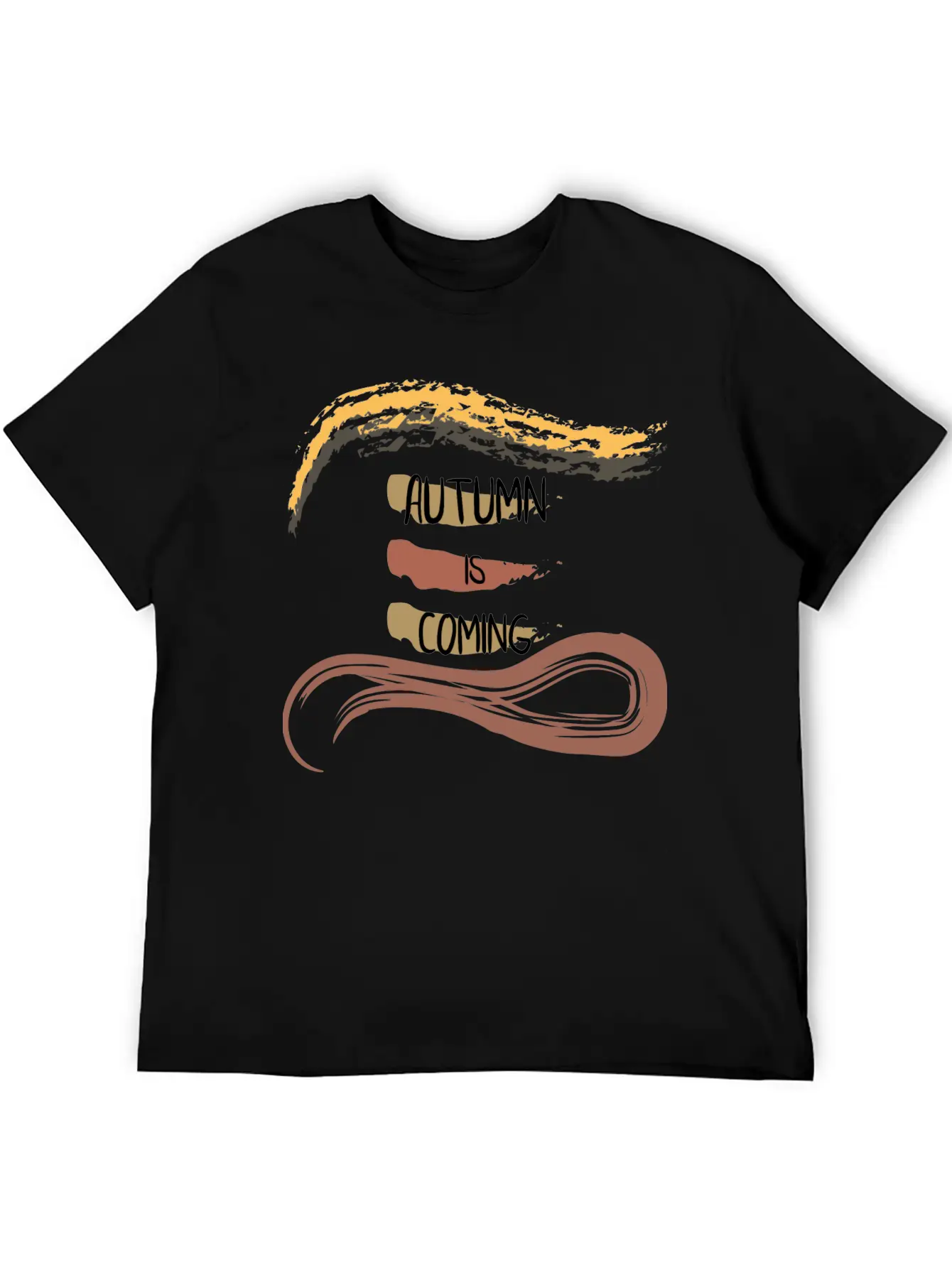 Autumn Is Coming Lightweight Cotton T-Shirt – Daily Comfort Graphic Shirt