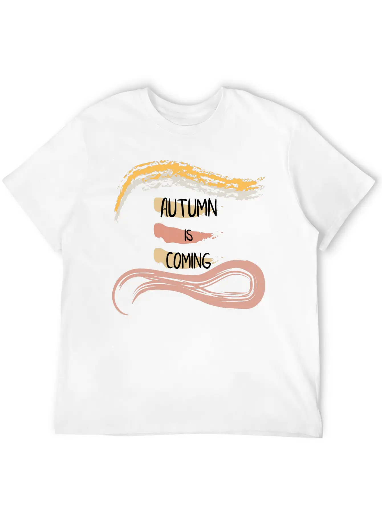 Autumn Is Coming Lightweight Cotton T-Shirt – Daily Comfort Graphic Shirt