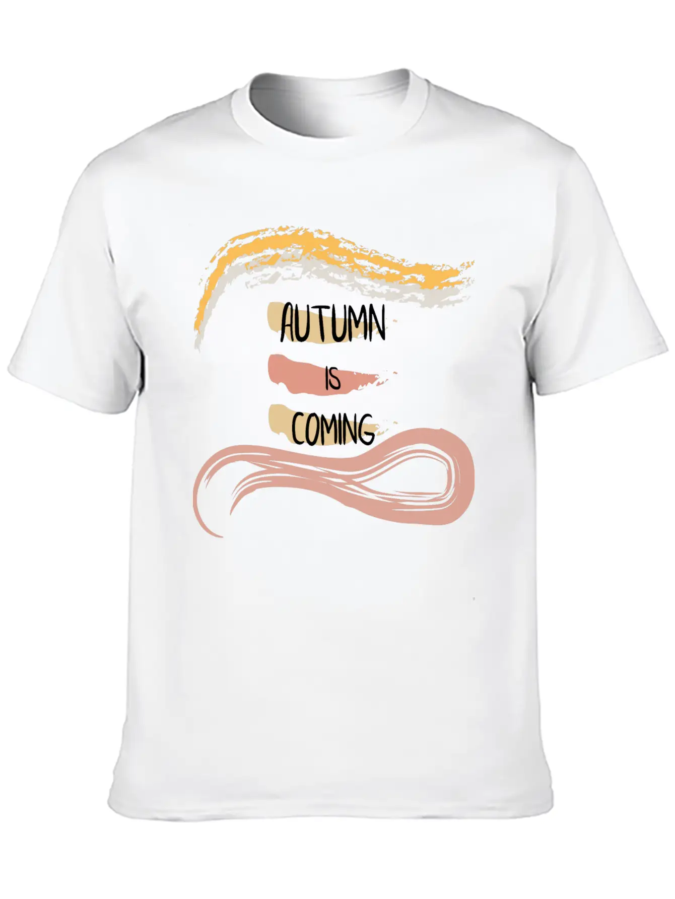 Autumn Is Coming Lightweight Cotton T-Shirt – Daily Comfort Graphic Shirt