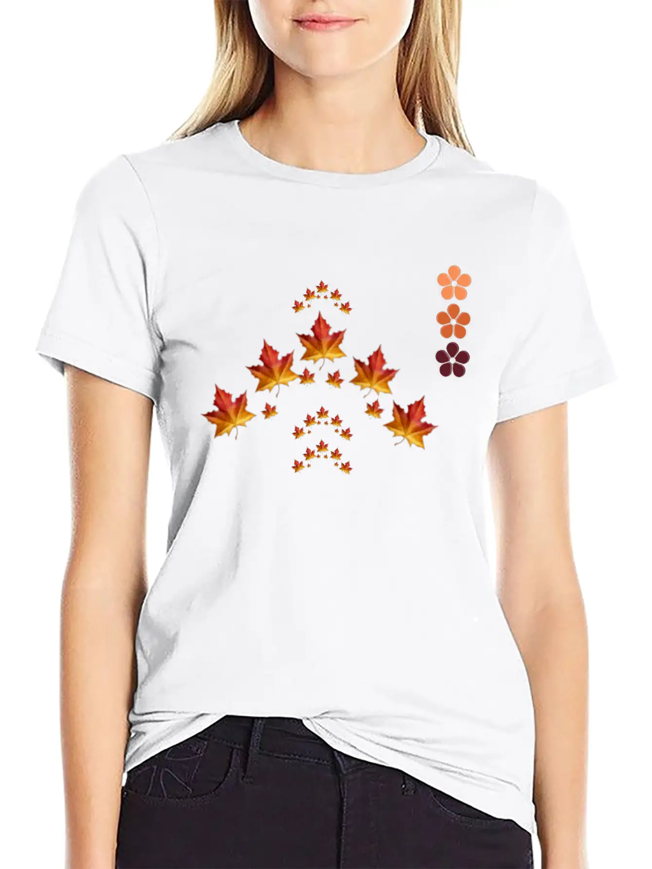 Autumn Lightweight Cotton T-Shirt – Daily Comfort Graphic Shirt