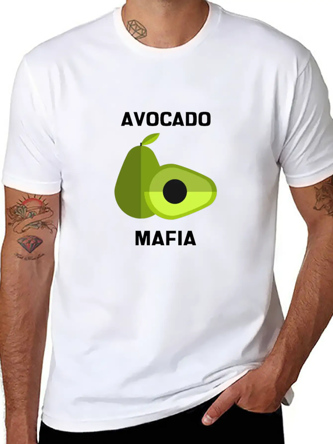Avocado Mafia Lightweight Cotton T-Shirt – Daily Comfort Graphic Shirt