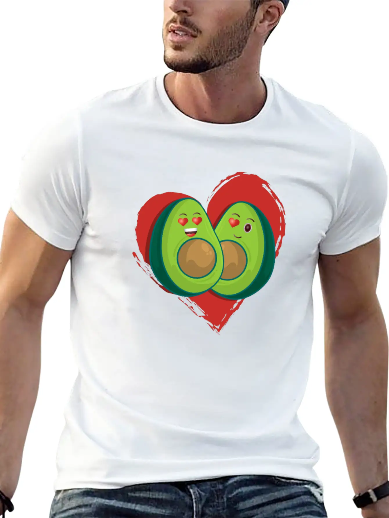 Avocado Tee Shirt Vegan Avocado Diet Pregnant Keto Lightweight Cotton T-Shirt – Daily Comfort Graphic Shirt
