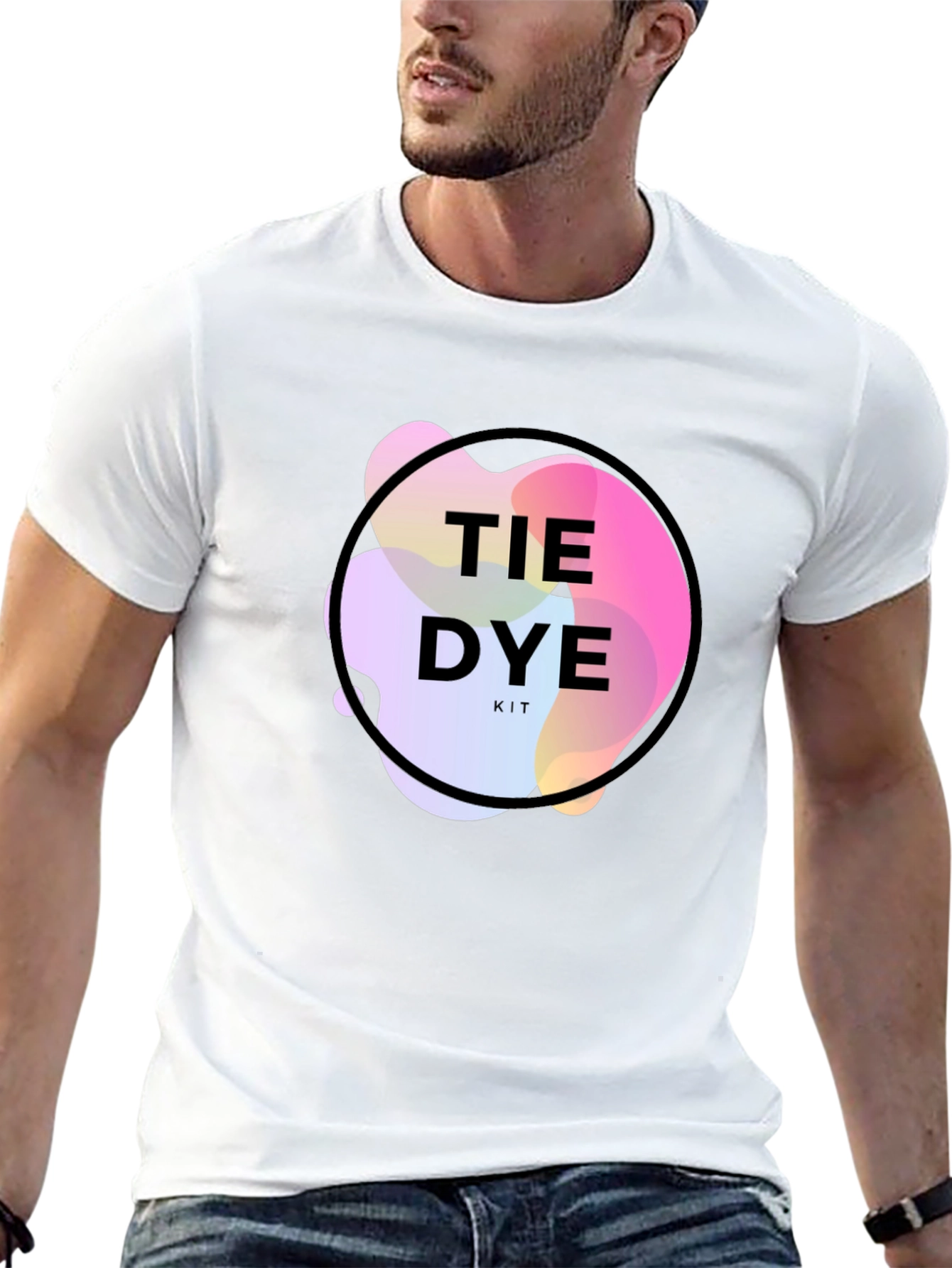 Tie Dye Kit T-Shirt - Unique Design Casual Wear