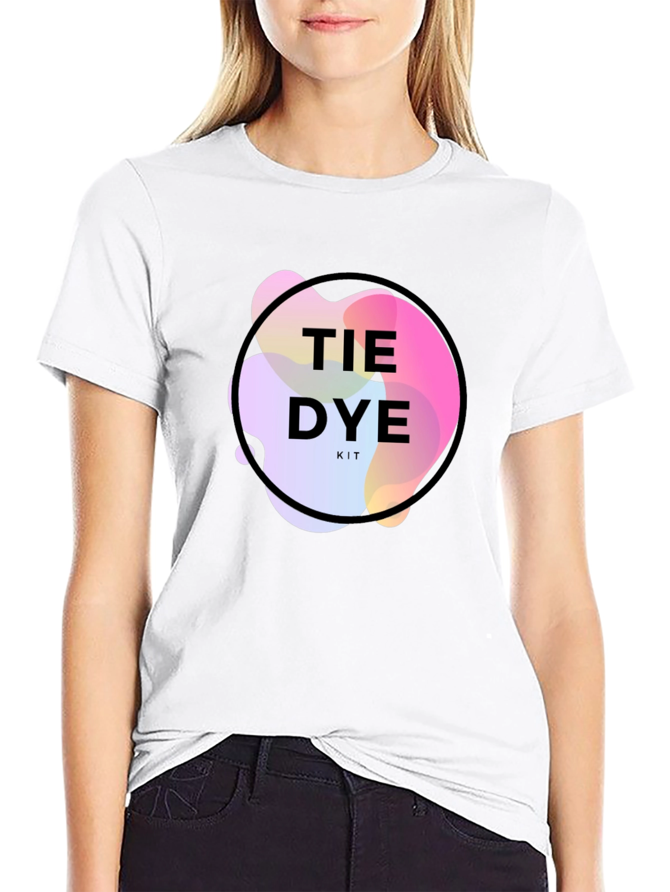 Tie Dye Kit T-Shirt - Unique Design Casual Wear