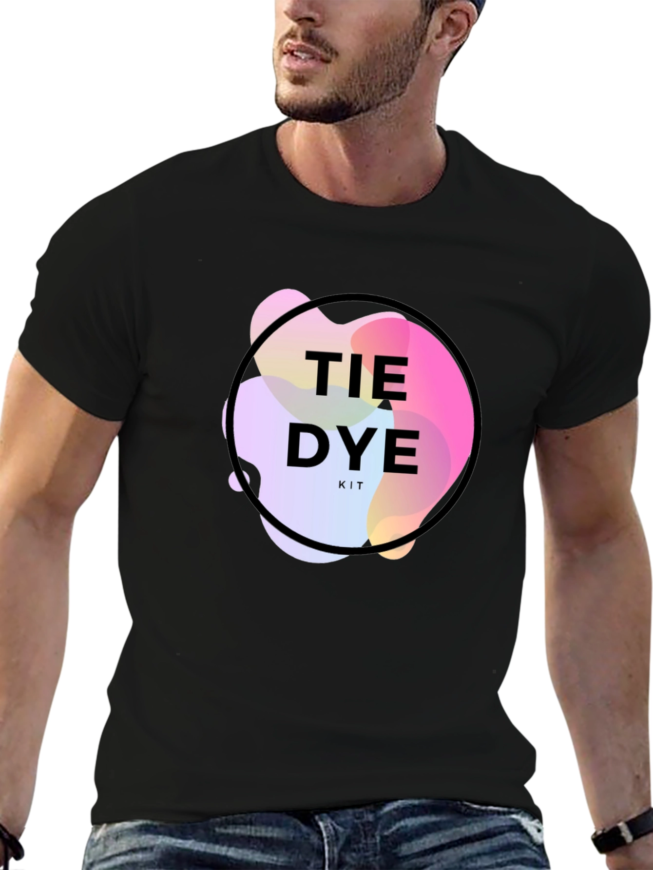 Tie Dye Kit T-Shirt - Unique Design Casual Wear
