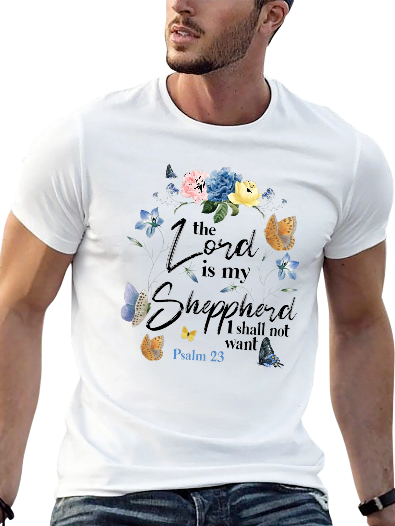 The Lord is My Shepherd Graphic T-Shirt