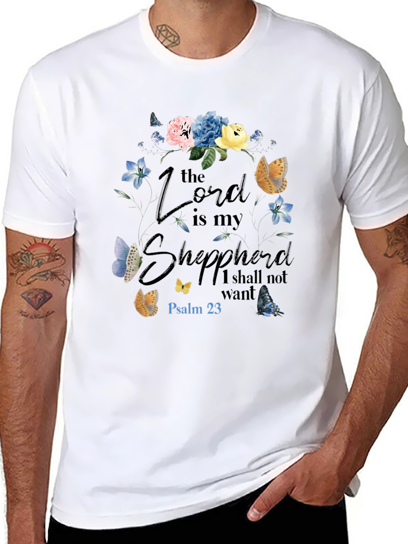 The Lord is My Shepherd Graphic T-Shirt