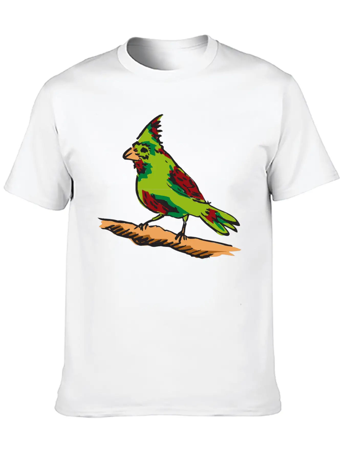 B I R D872 Lightweight Cotton T-Shirt – Daily Comfort Graphic Shirt