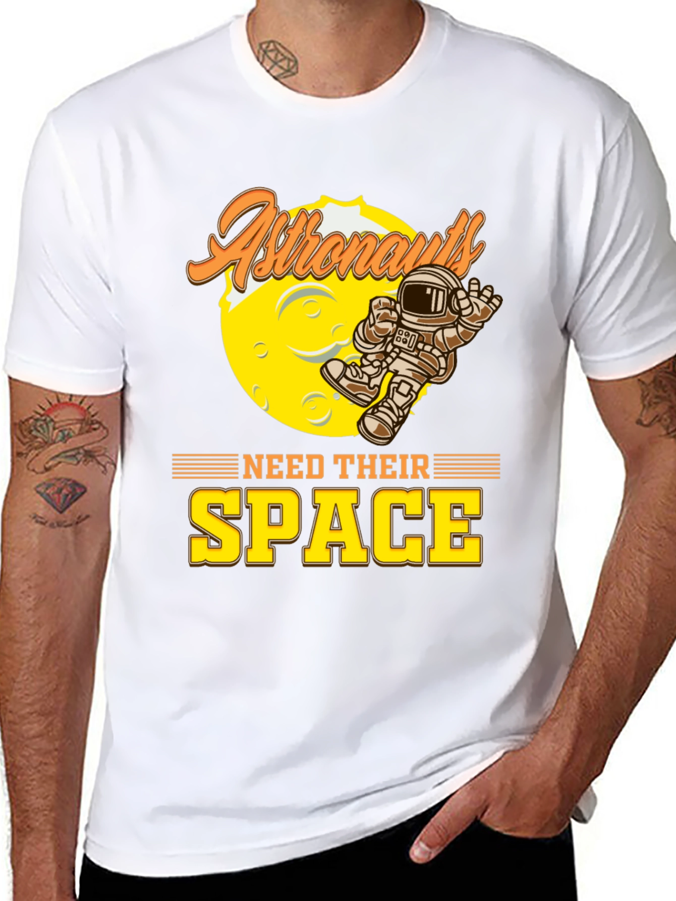 Astronauts Need Their Space Graphic T-Shirt
