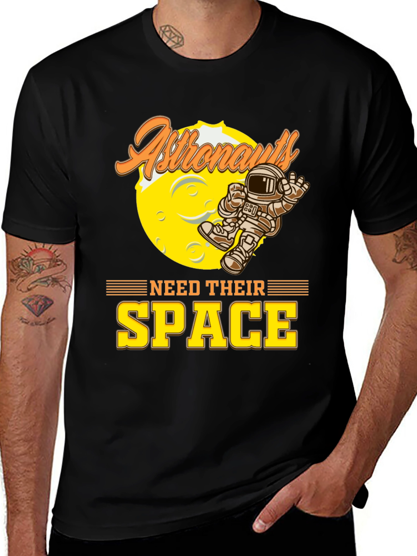 Astronauts Need Their Space Graphic T-Shirt