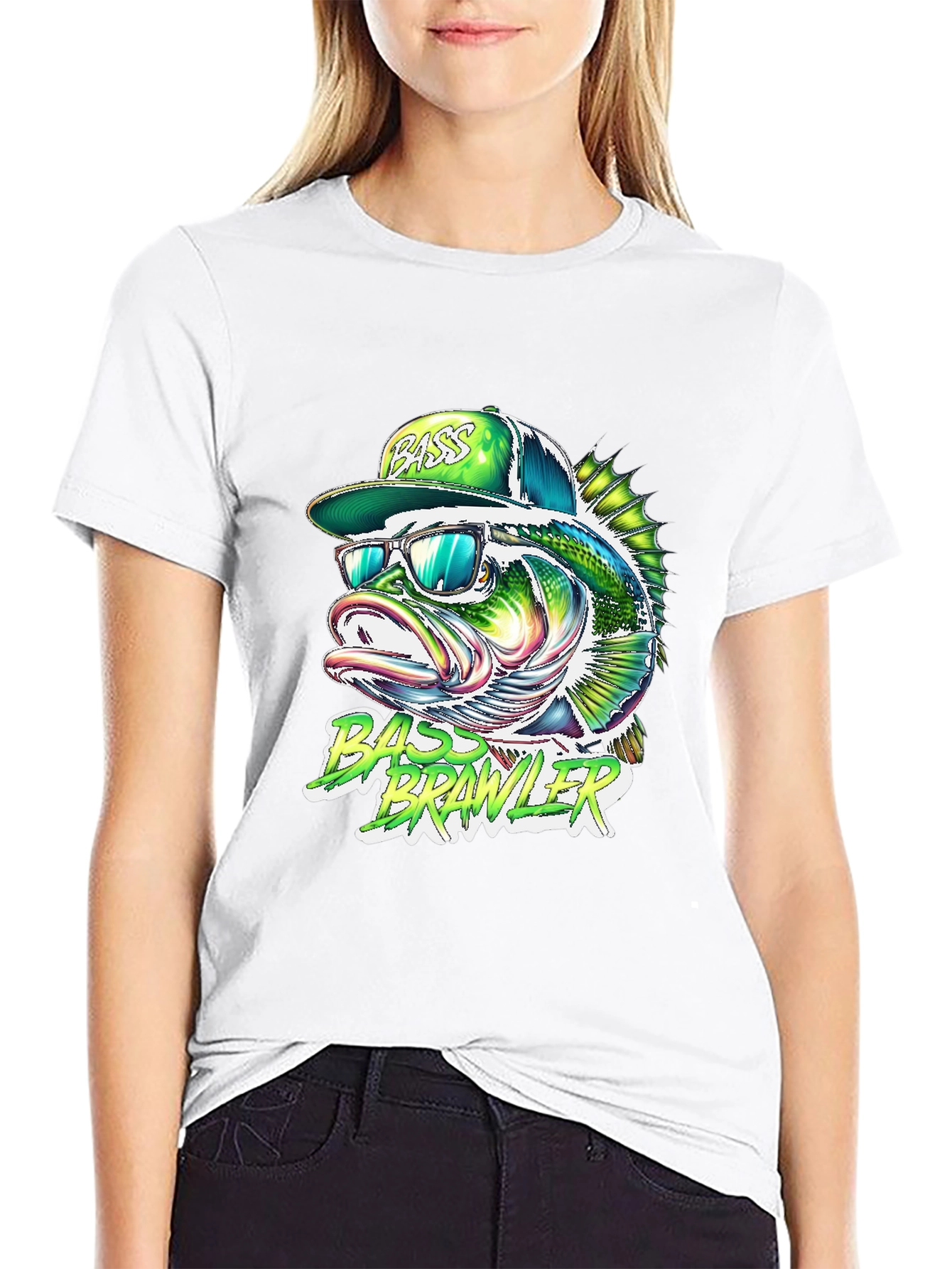 Bass Brawler Graphic T-Shirt - Angler Style