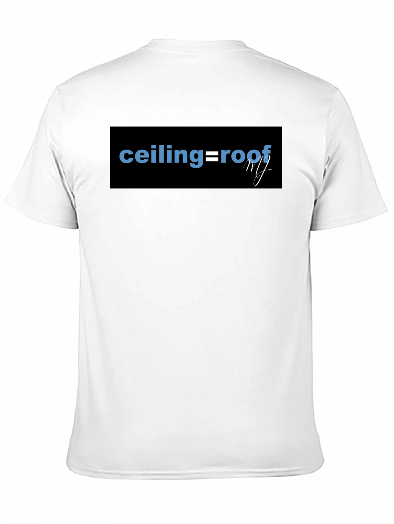 Ceiling Roof Tee - Classic Black T-Shirt