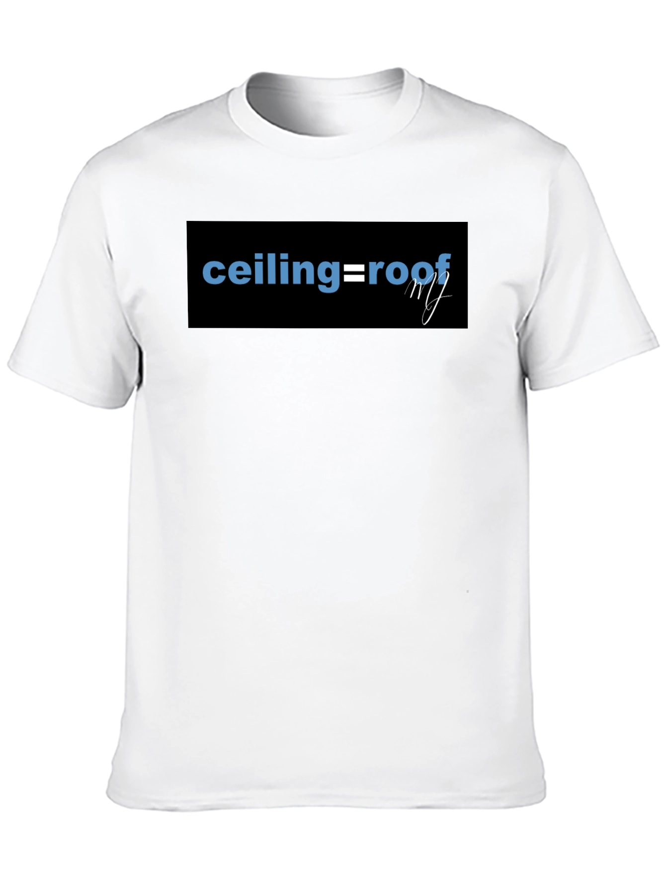 Ceiling Roof Tee - Classic Black T-Shirt