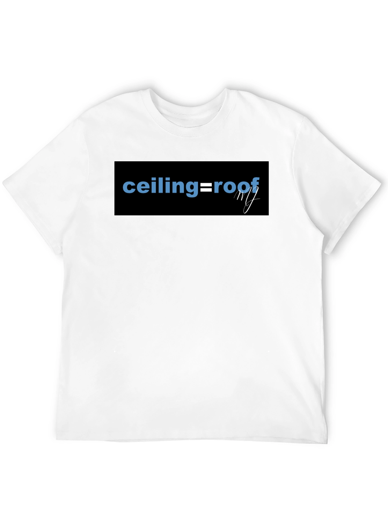 Ceiling Roof Tee - Classic Black T-Shirt