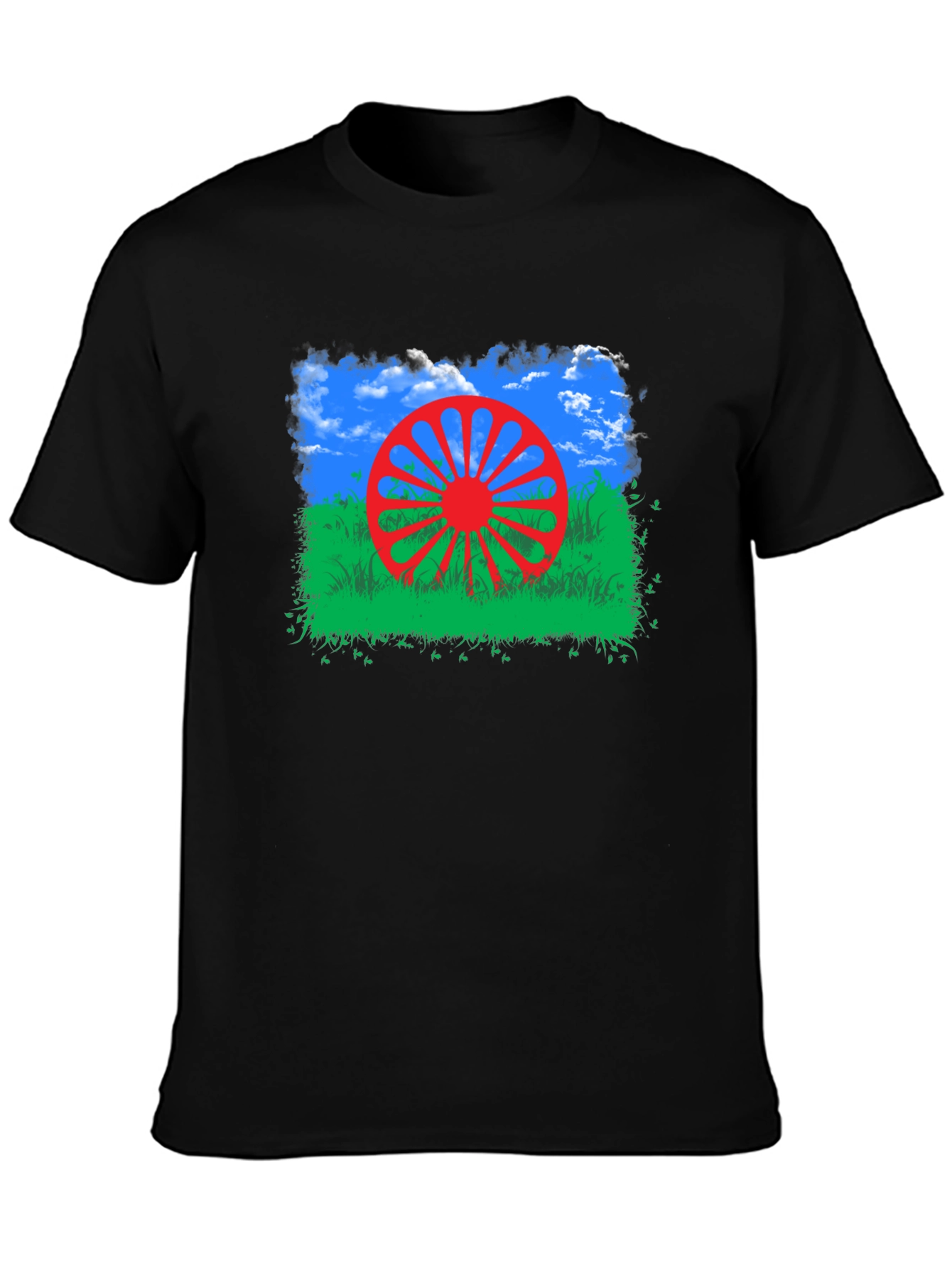 Romani Flag T-Shirt - Roma People Design