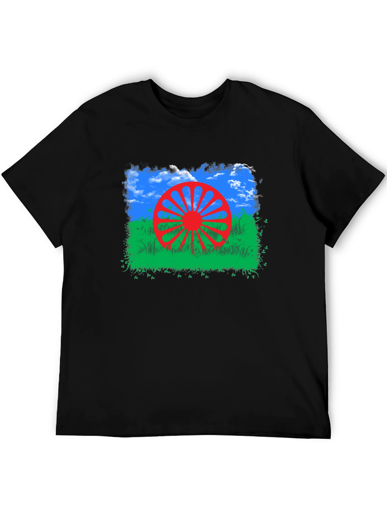 Romani Flag T-Shirt - Roma People Design
