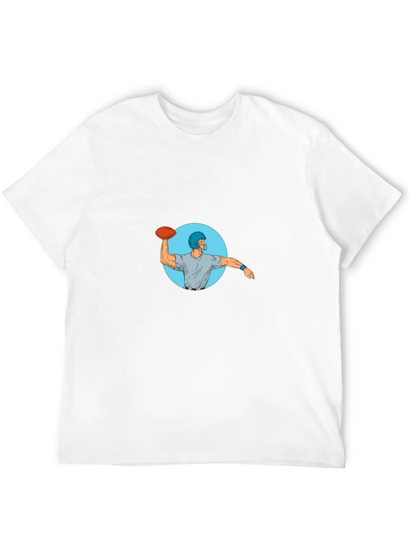 Quarterback Throwing T-Shirt