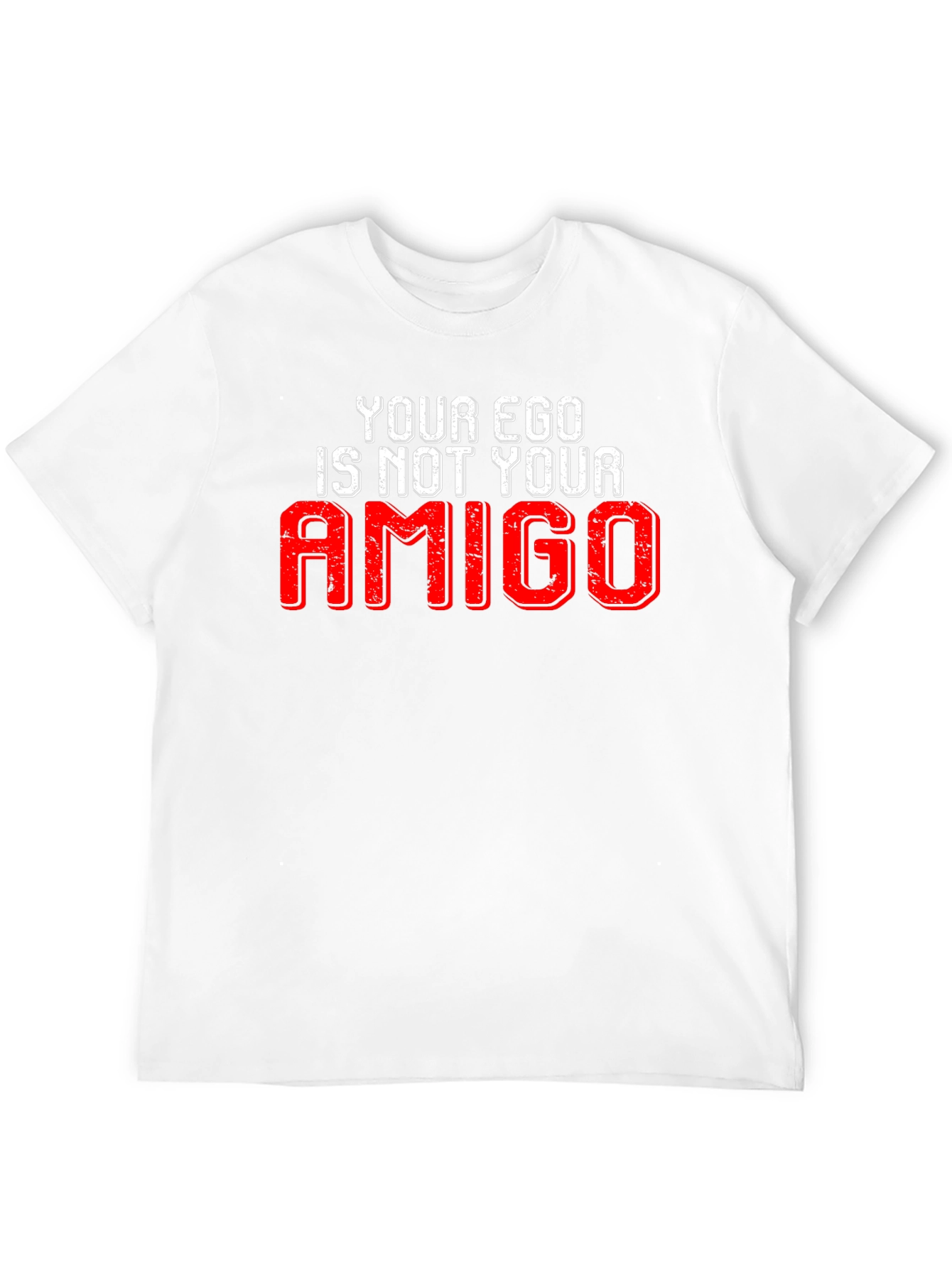 Your Ego Is Not Your Amigo Black Graphic Tee