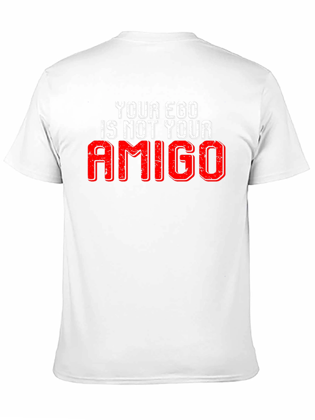Your Ego Is Not Your Amigo Black Graphic Tee