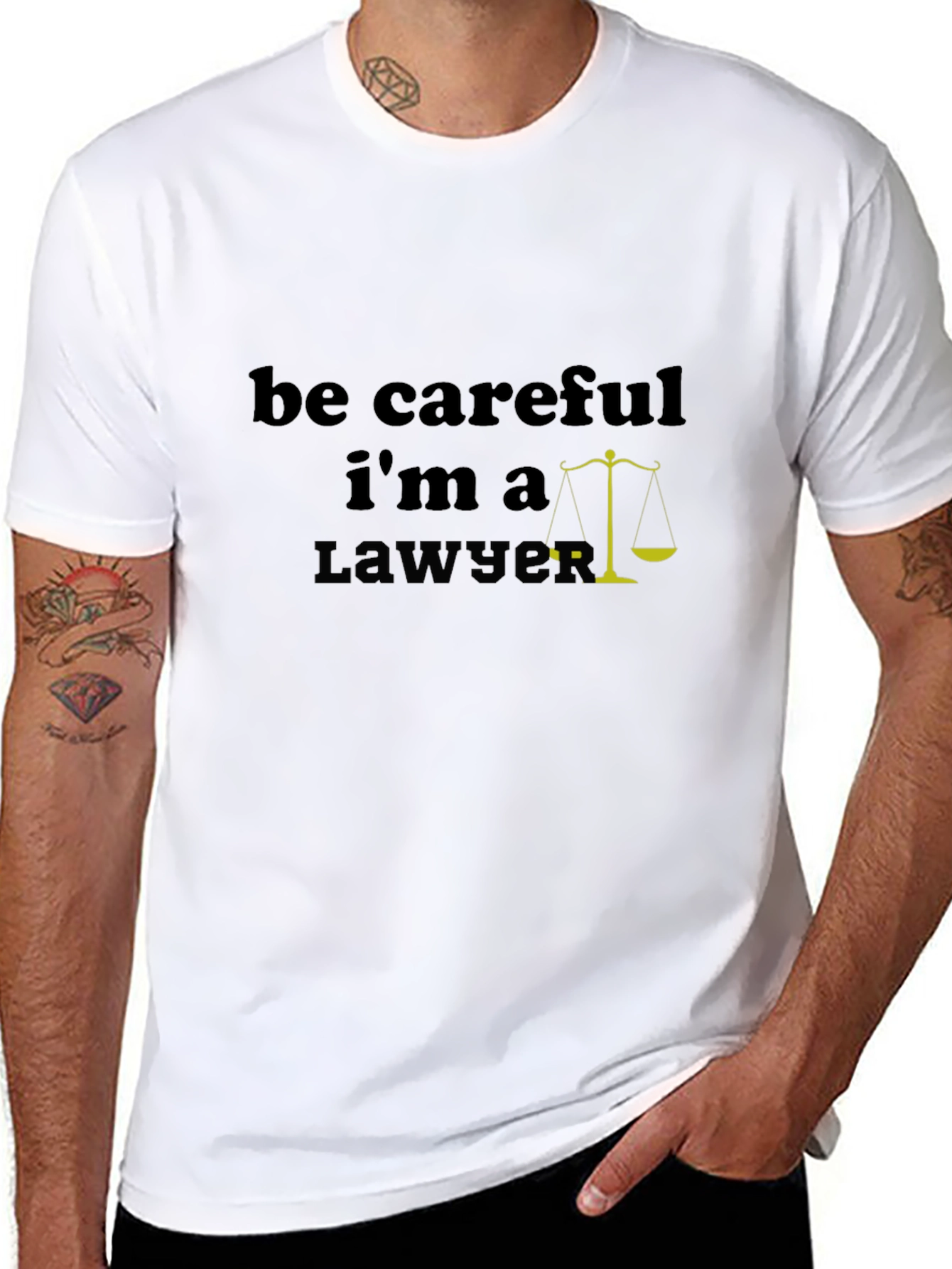 Be Careful Im A Lawyer T-Shirt