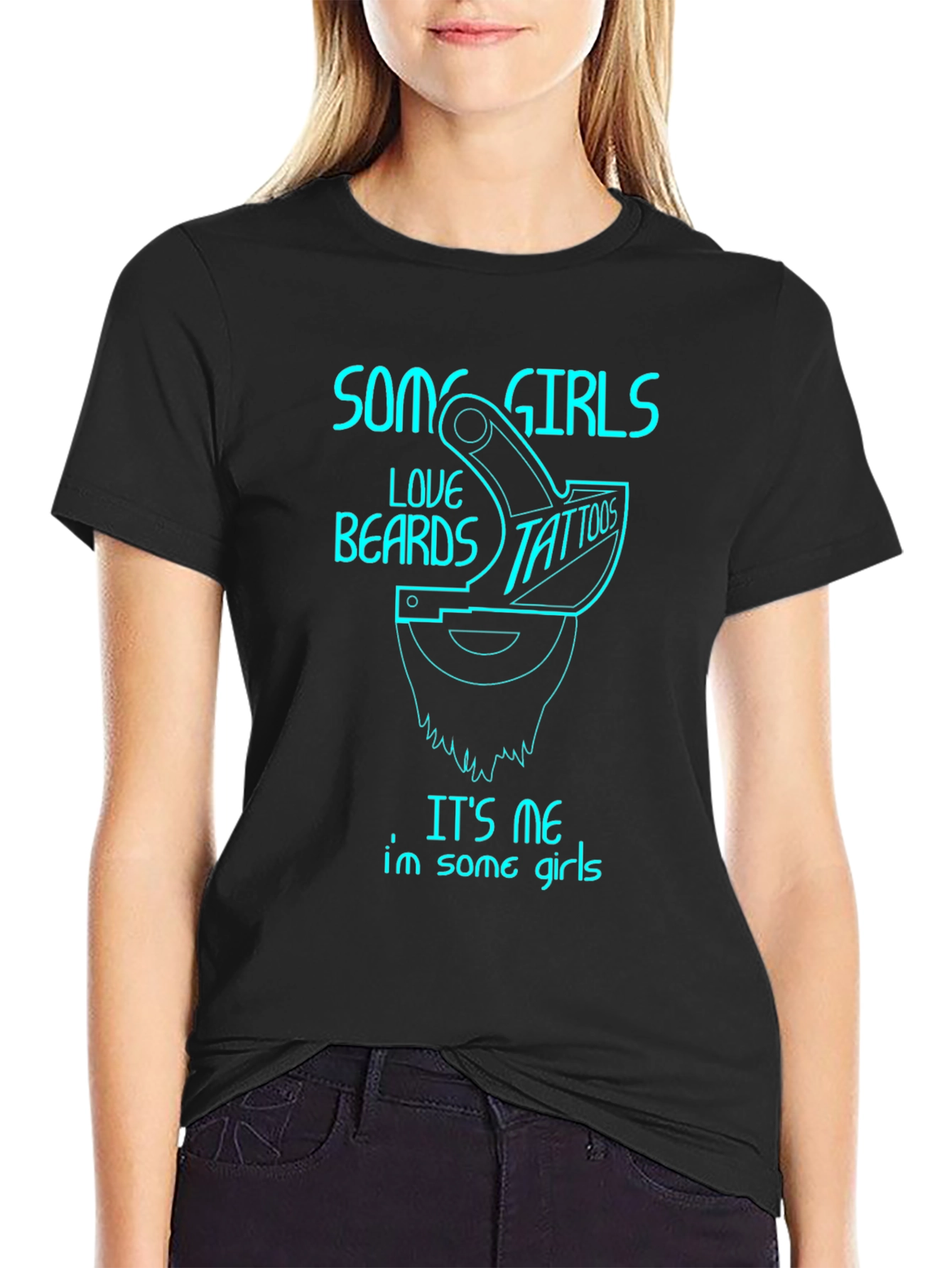 Some Girls Love Beards & Tattoos T-Shirt